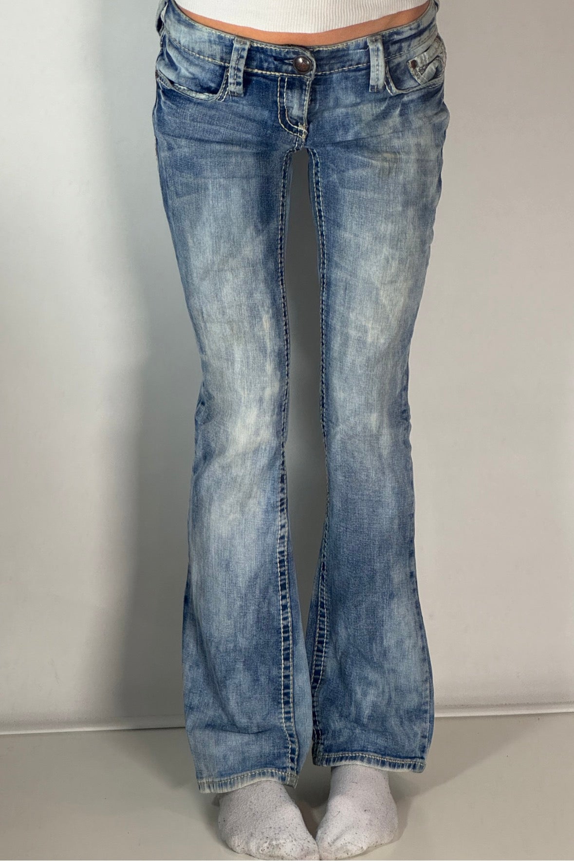 Lågmidjade jeans stl: XS