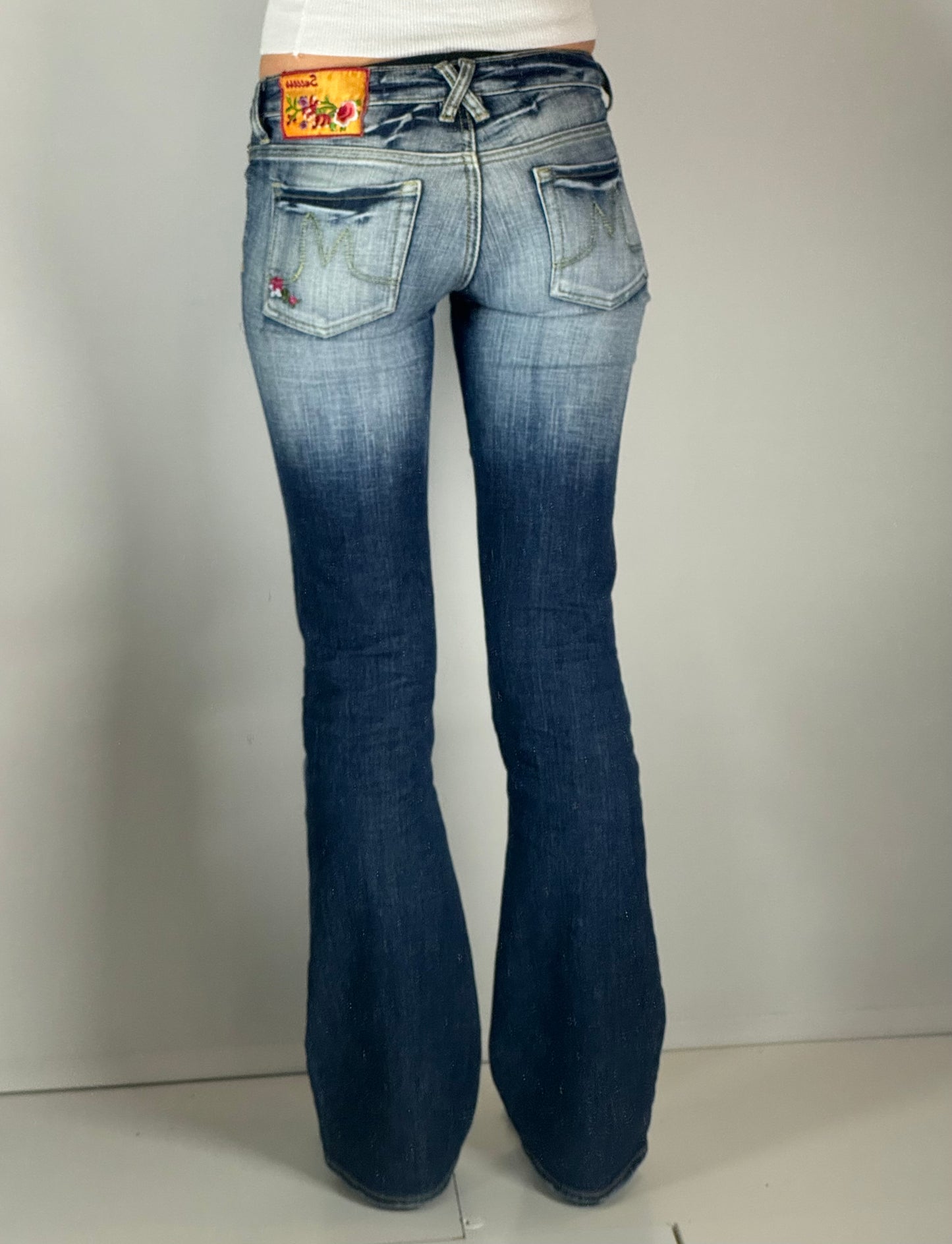 Lågmidjade jeans stl: S