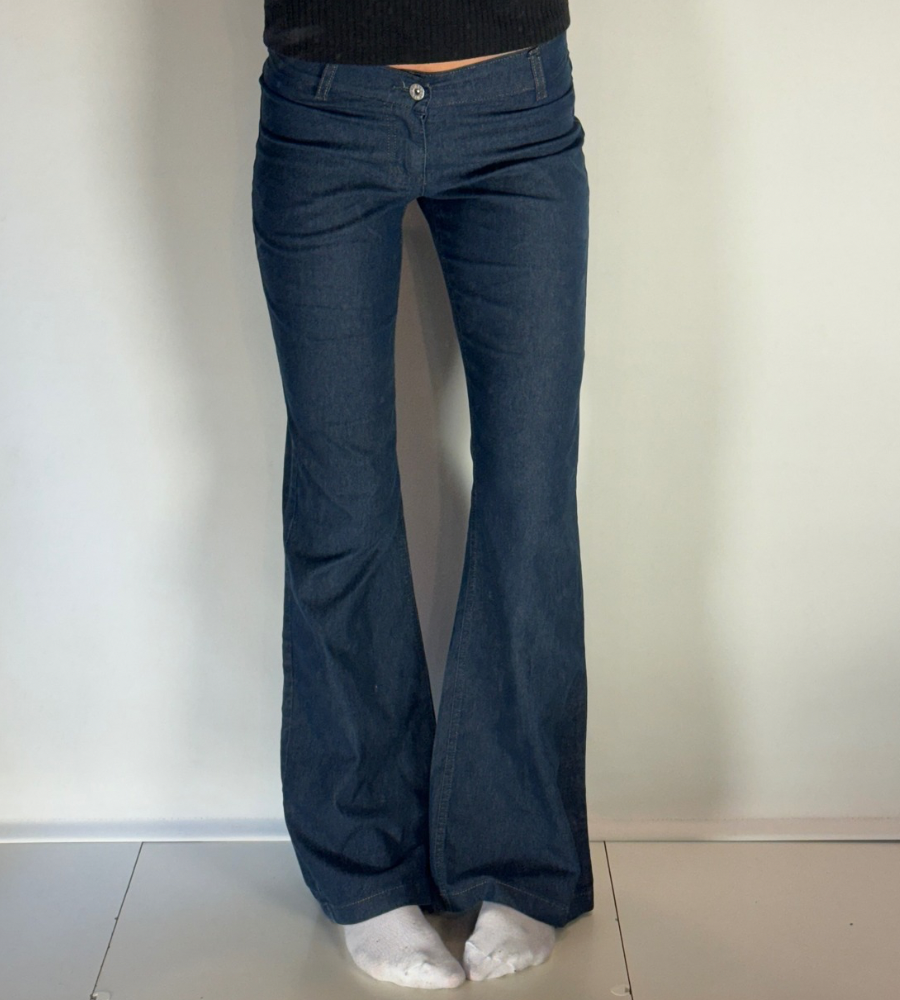 Lågmidjade jeans–stl: XS