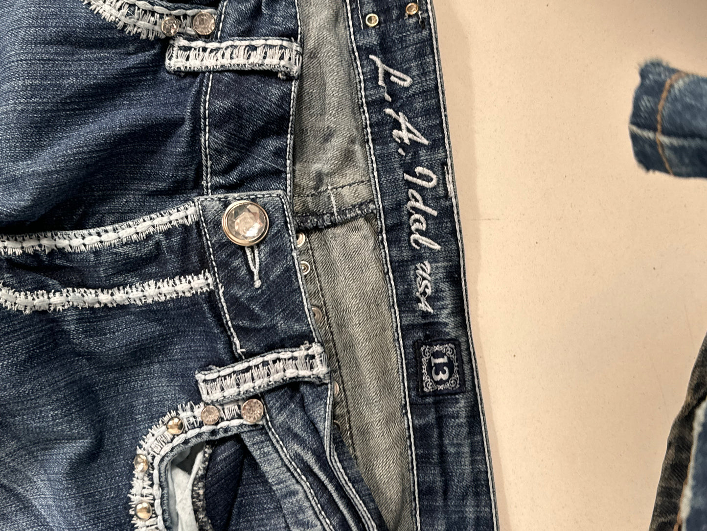 Lågmidjade jeans stl: L