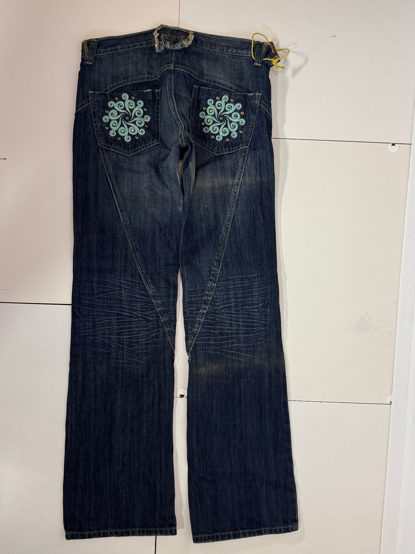 Lågmidjade jeans stl: S