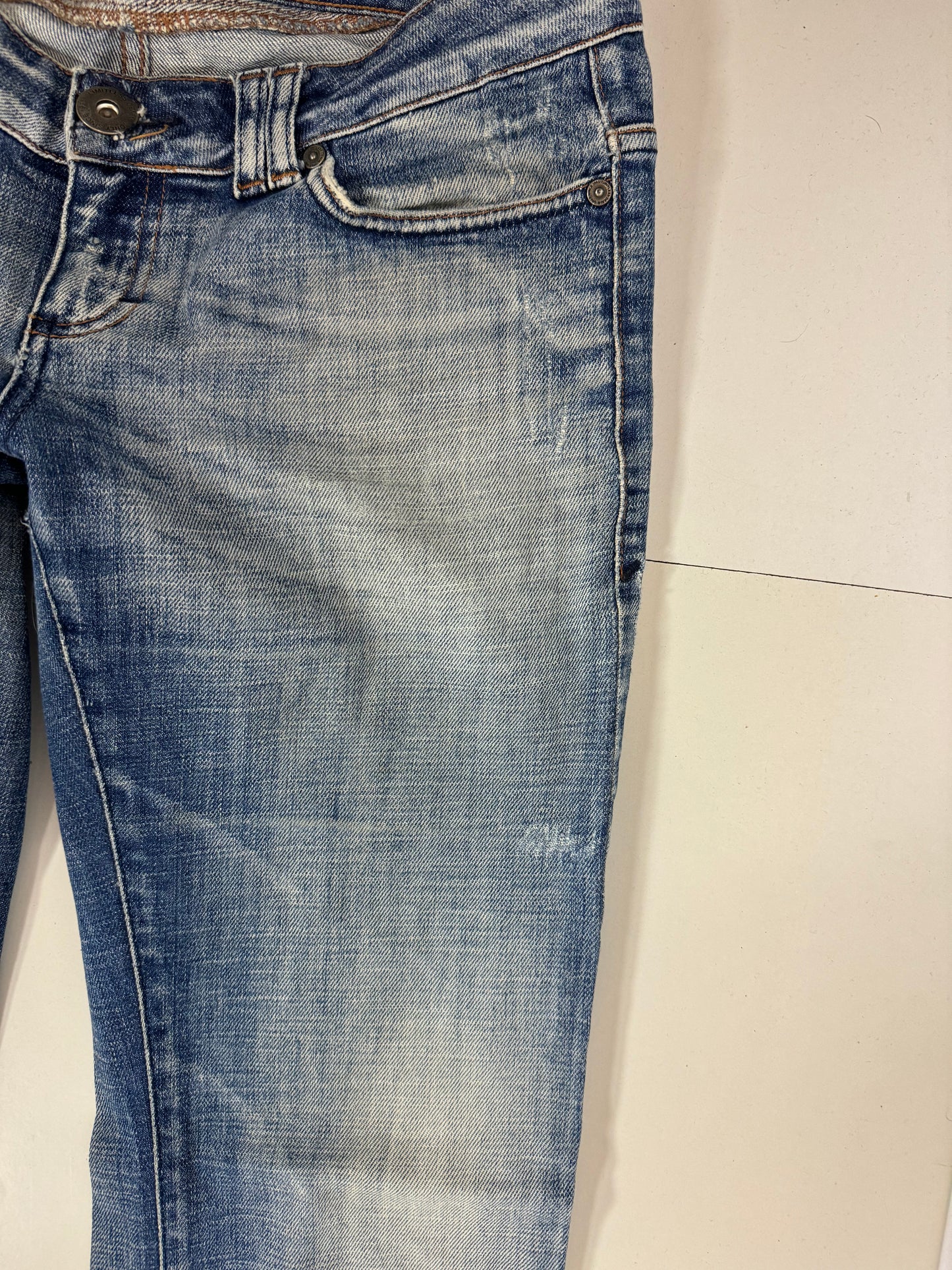Lågmidjade jeans stl: S
