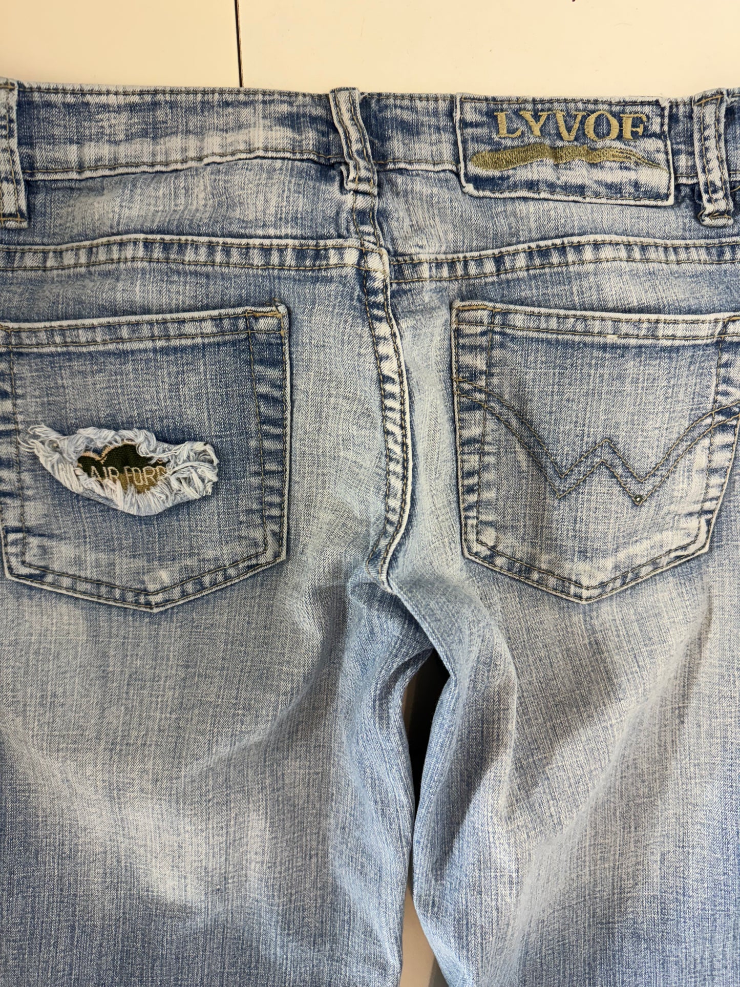 Lågmidjade jeans stl: XS