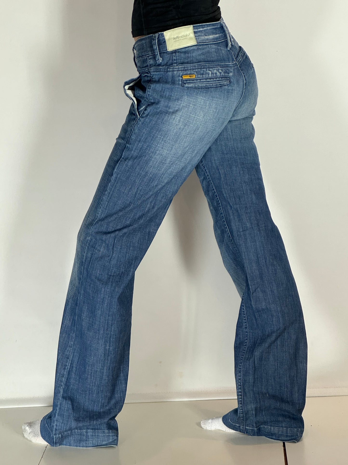 Lågmidjade jeans stl: S/M