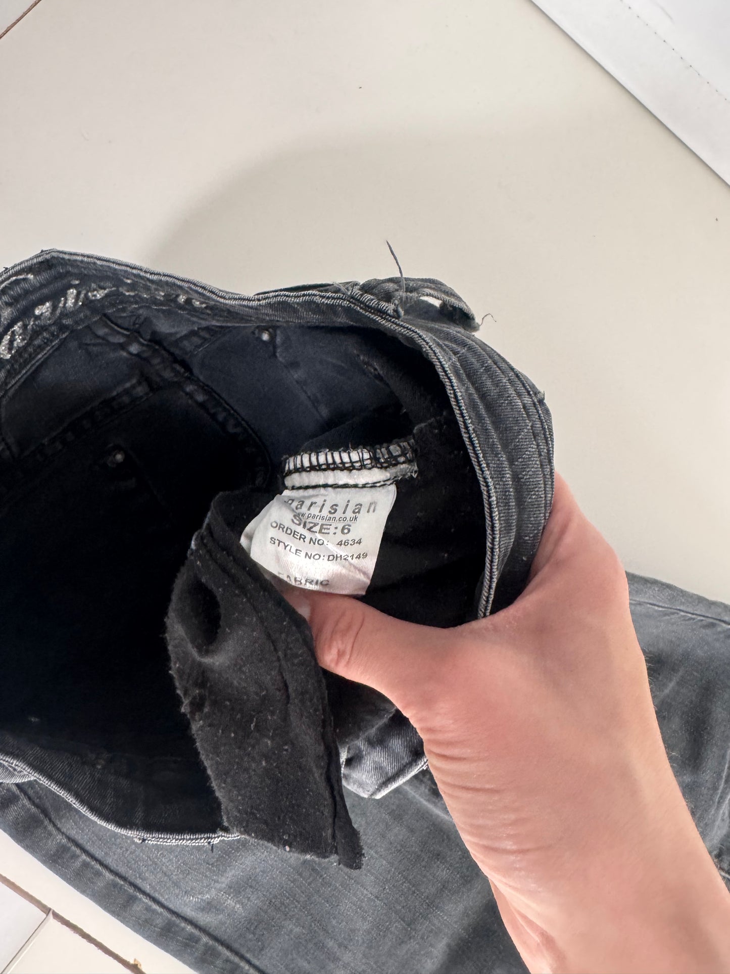 Lågmidjade jeans stl: XXS