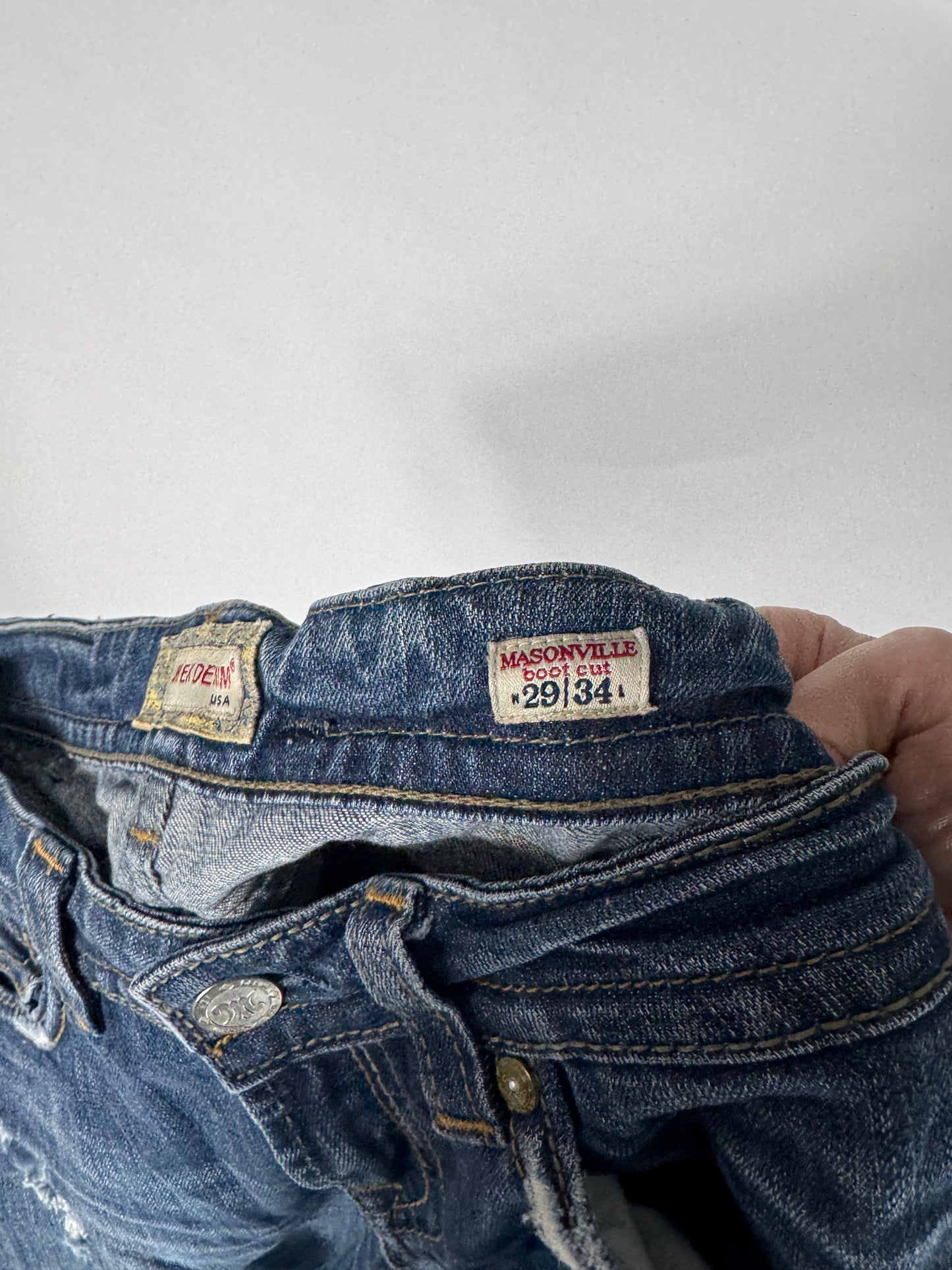 Lågmidjade jeans stl: S