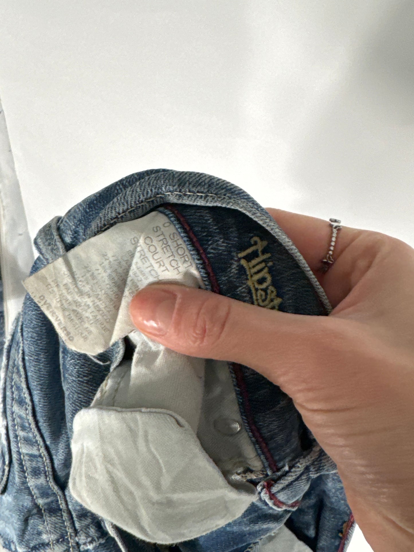 Lavlivede jeans str: XS