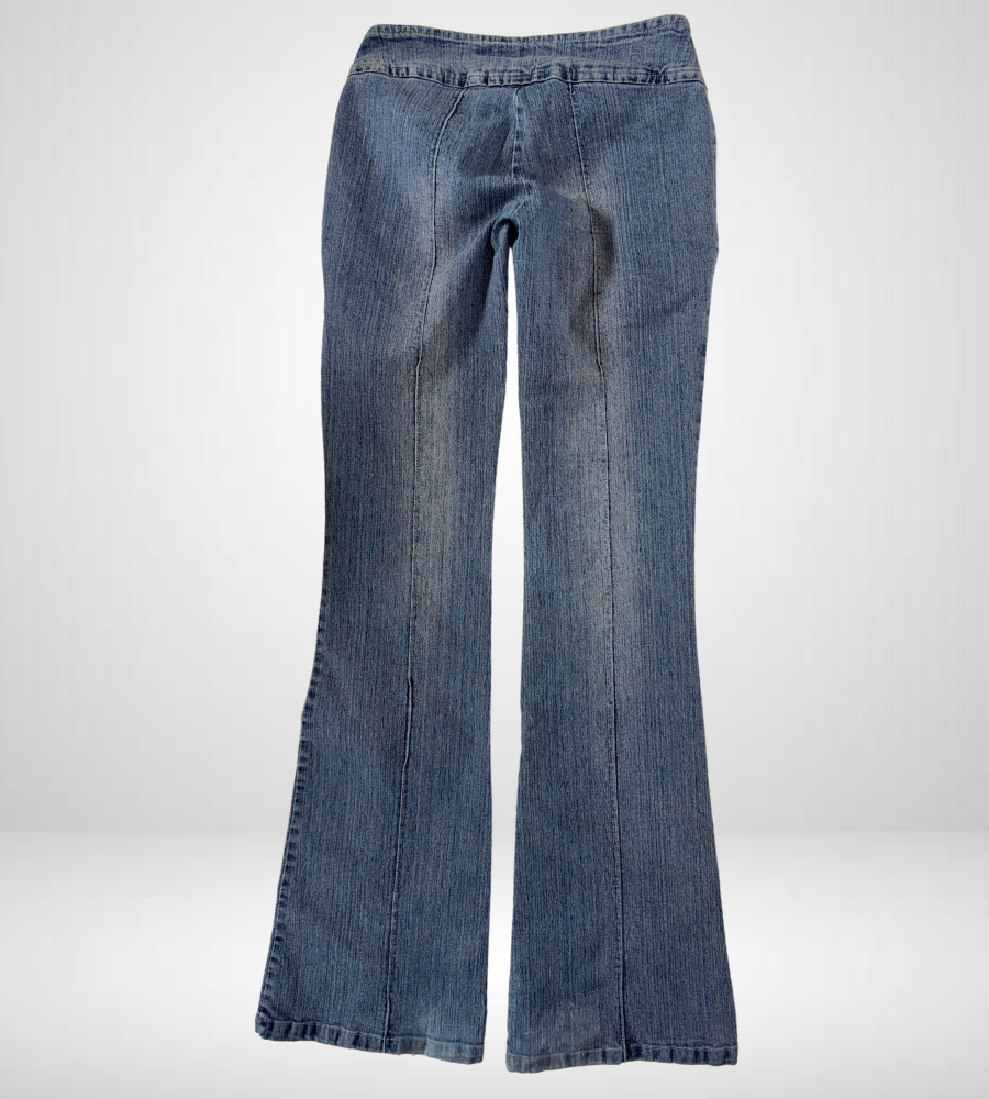 Lågmidjade jeans–stl: XS