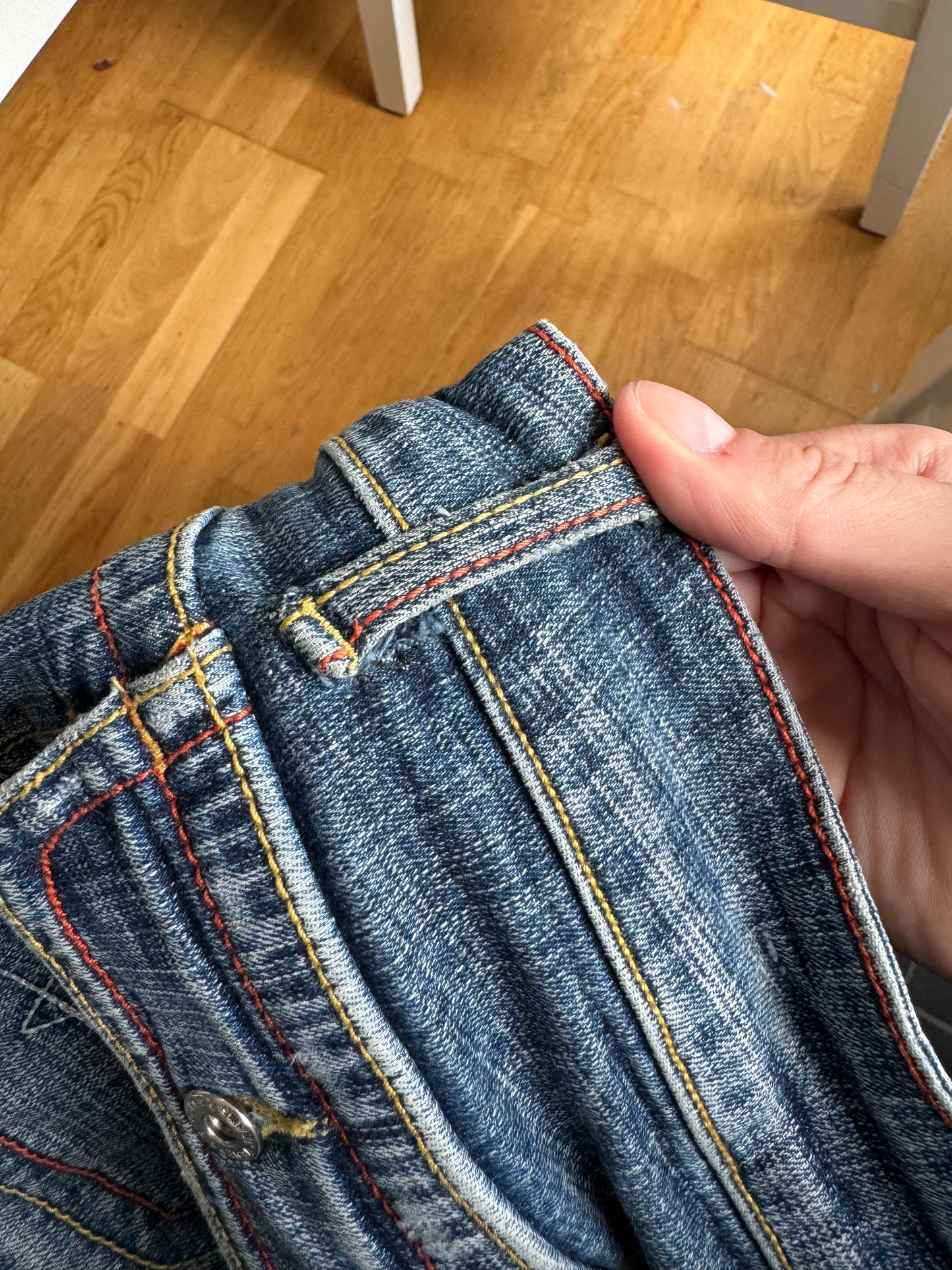 Lågmidjade jeans stl: S