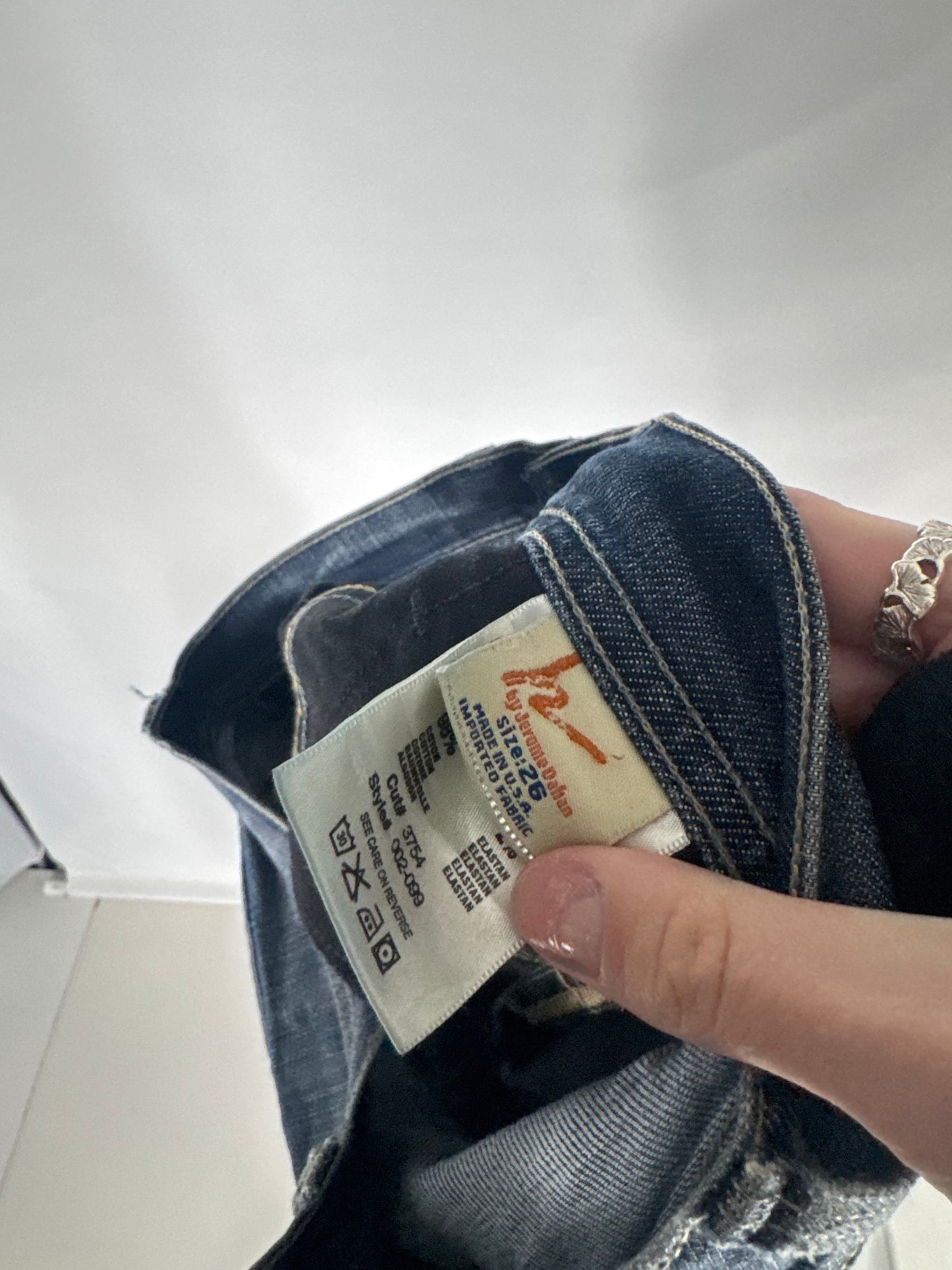 Lågmidjade jeans stl: XS
