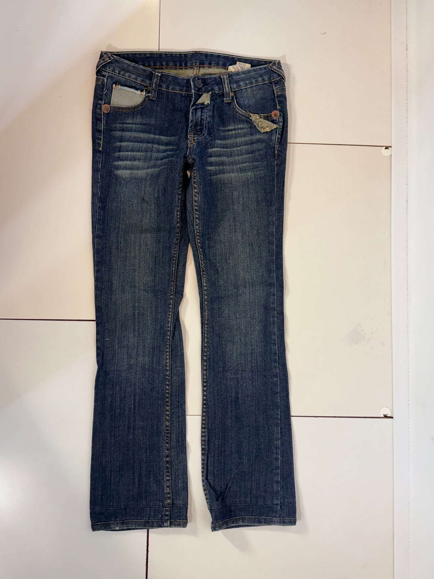 Lågmidjade jeans stl: XS