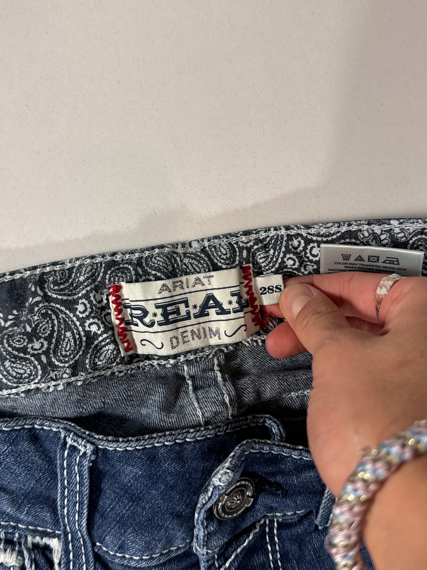 Lågmidjade jeans stl: XS