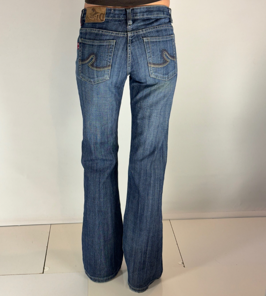 Lågmidjade jeans–stl: XS