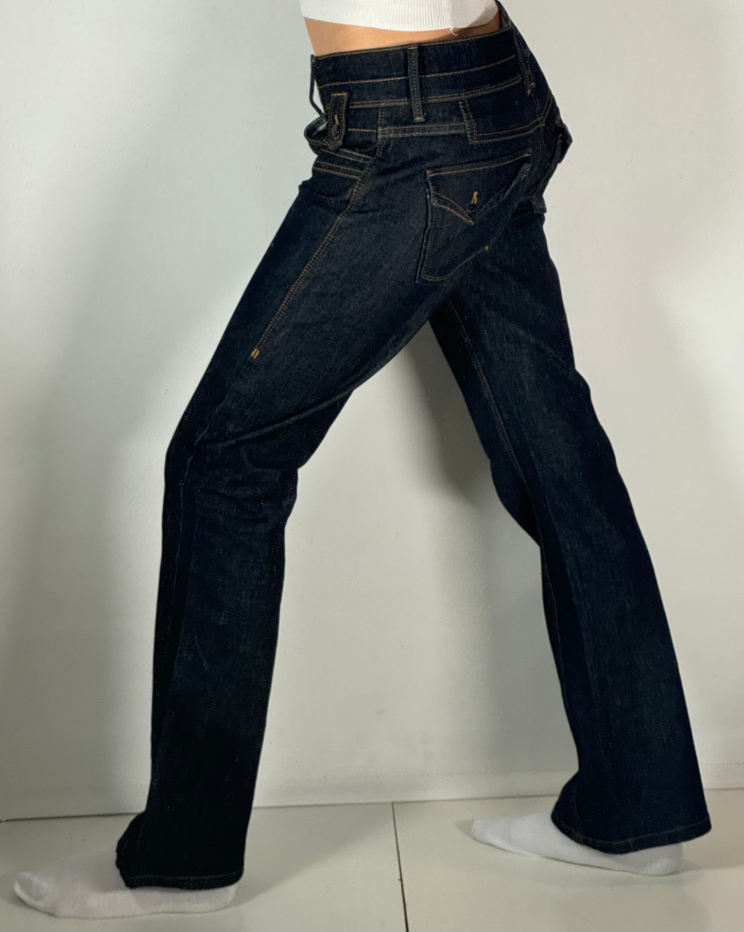 Lågmidjade jeans stl: S