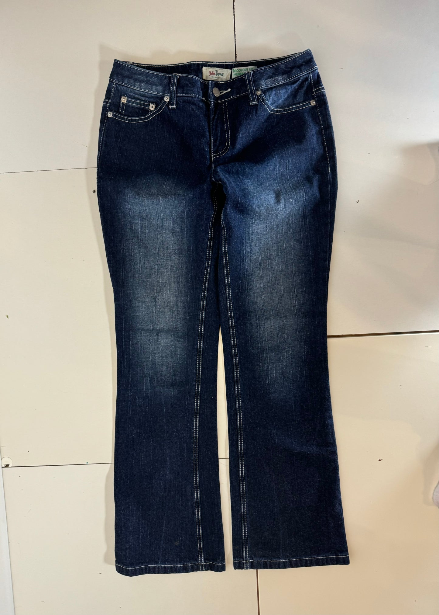 Utsvängda jeans stl: XS/S
