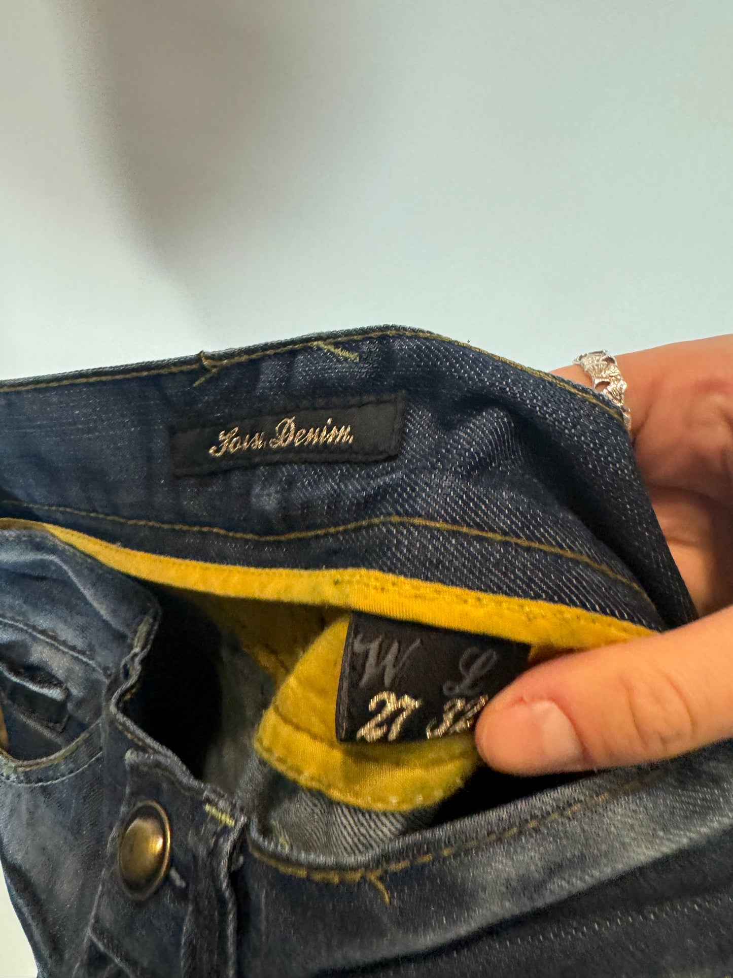 Lågmidjade jeans stl: XS