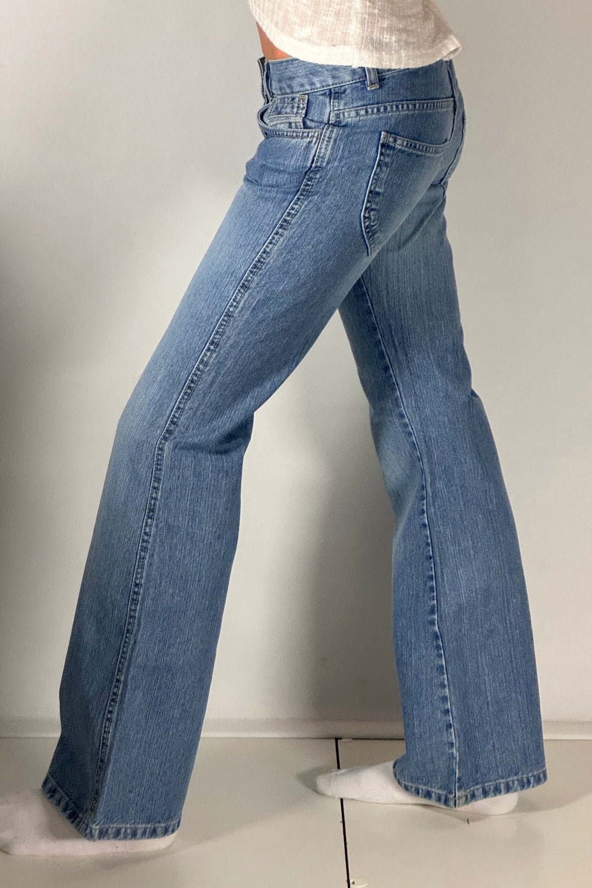 Lågmidjade jeans stl: XXS (W28/L32)