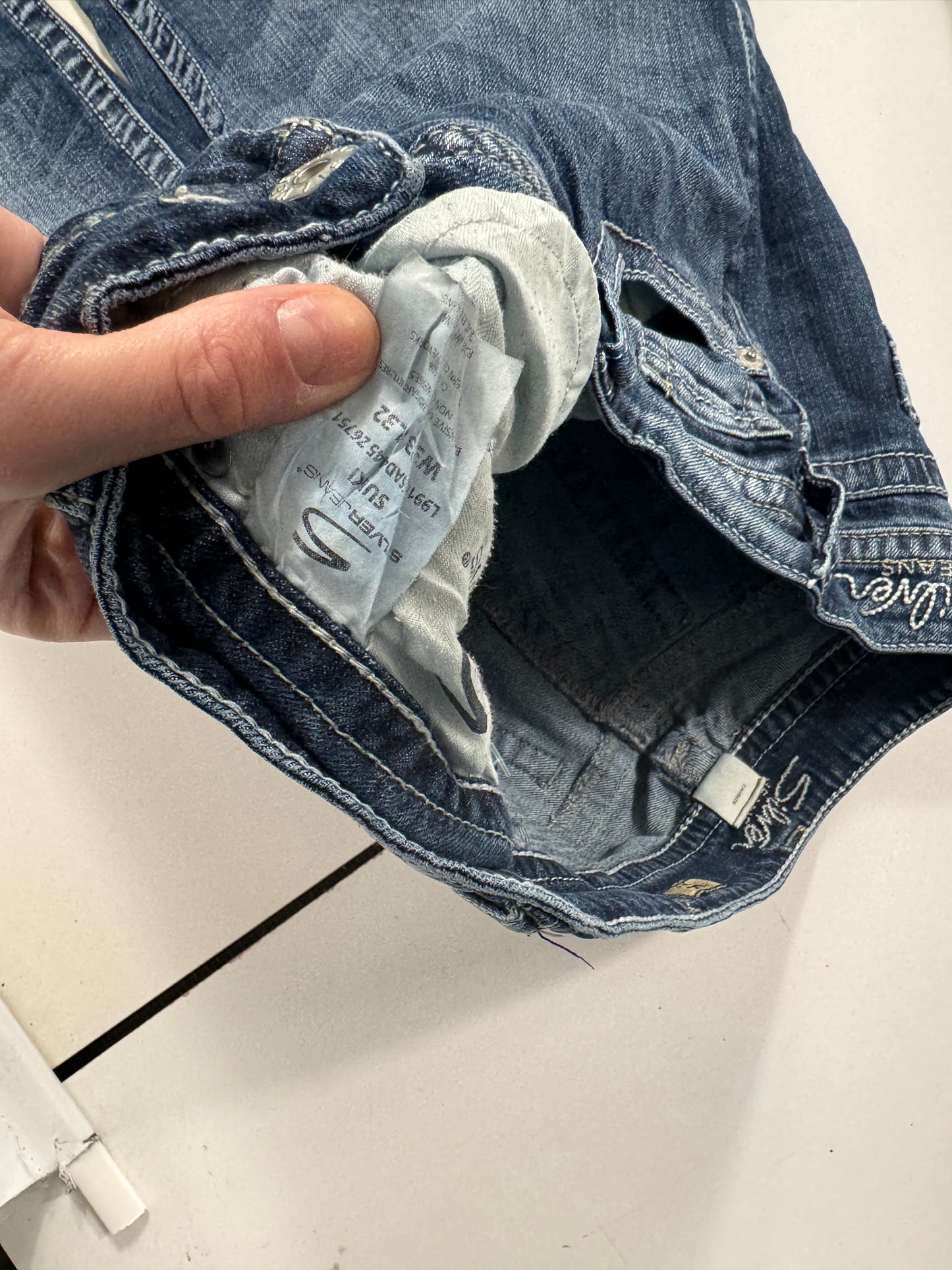 Lågmidjade jeans stl: L