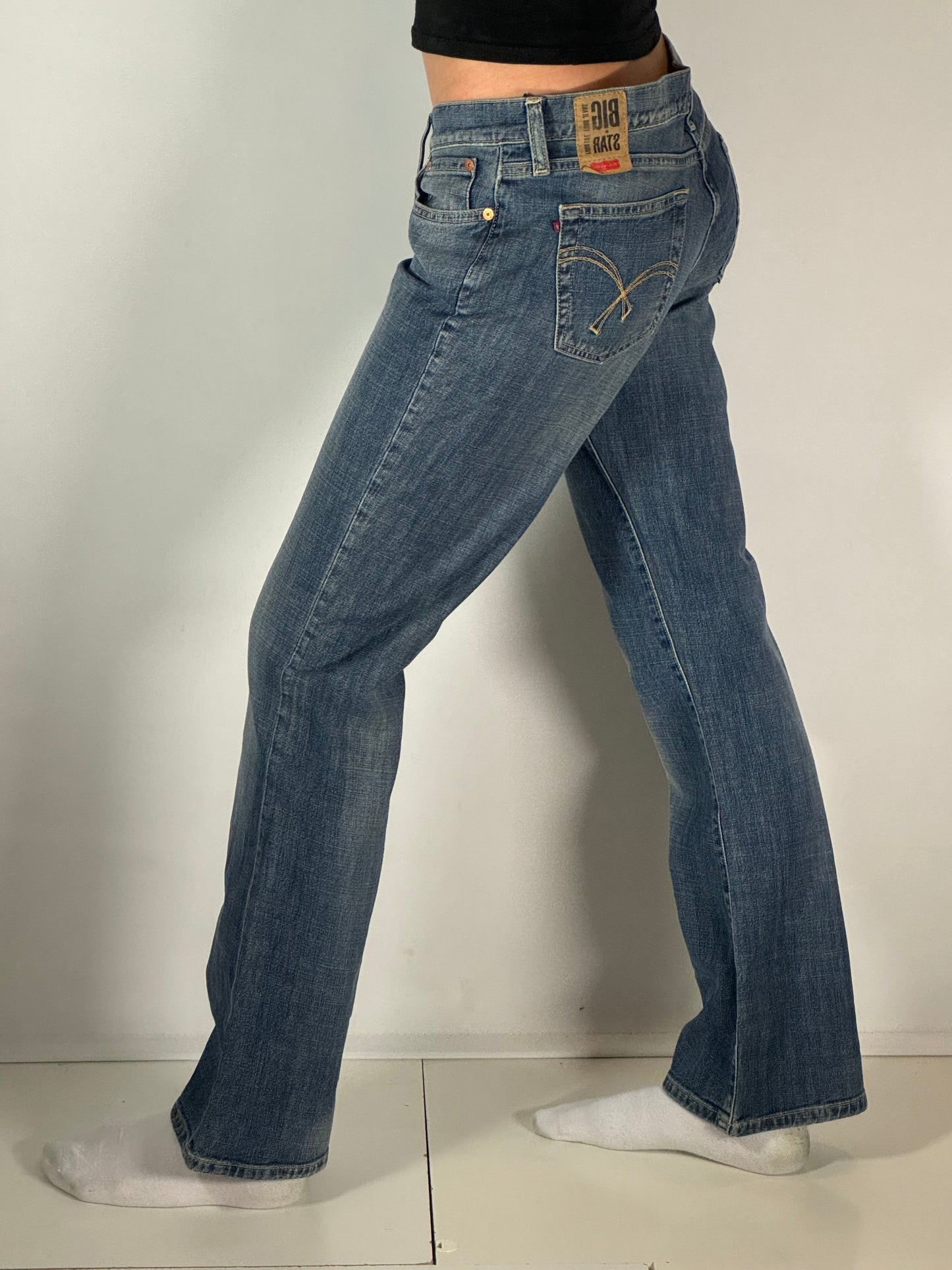Lågmidjade jeans stl: S