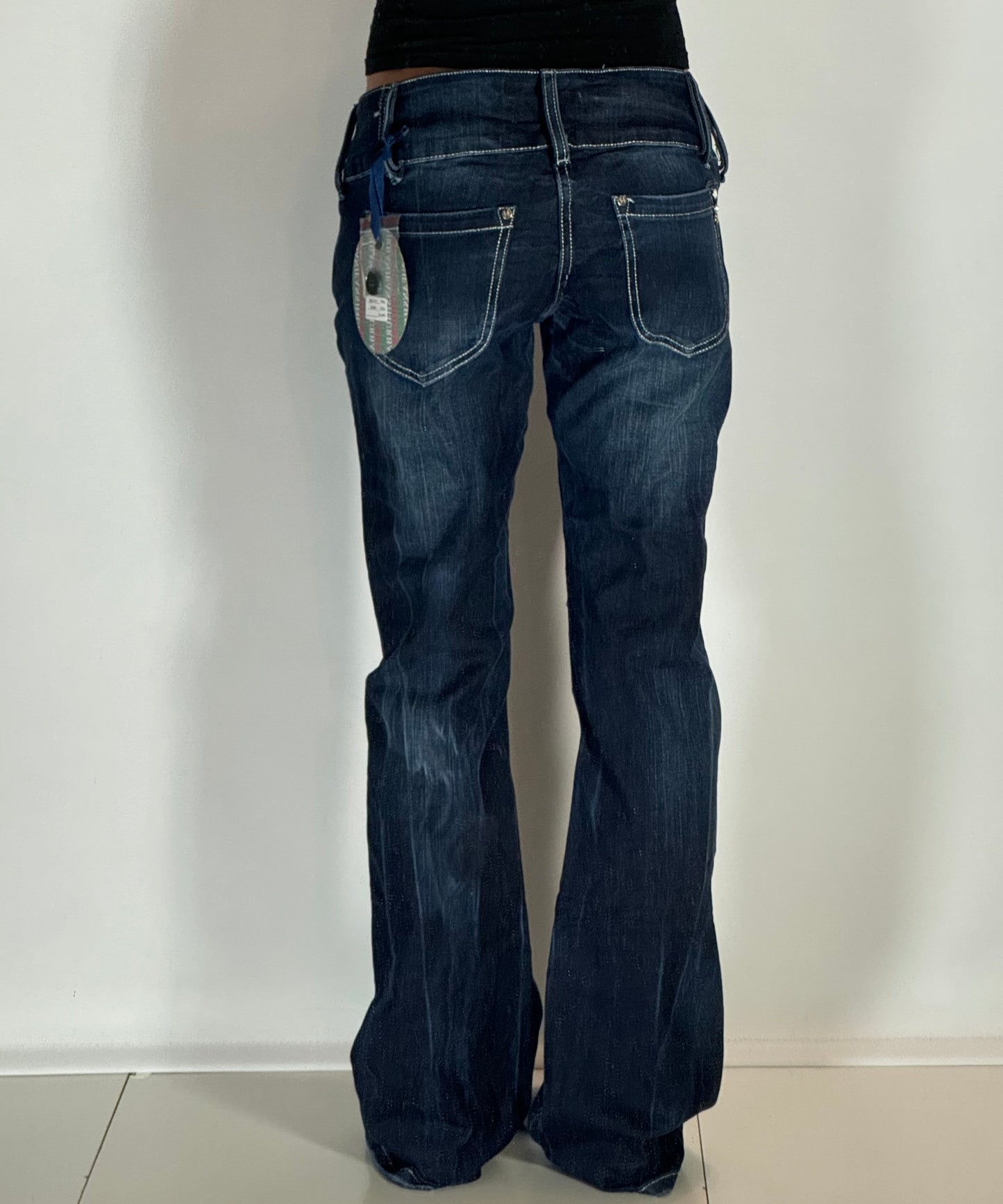 Lågmidjade jeans stl: M