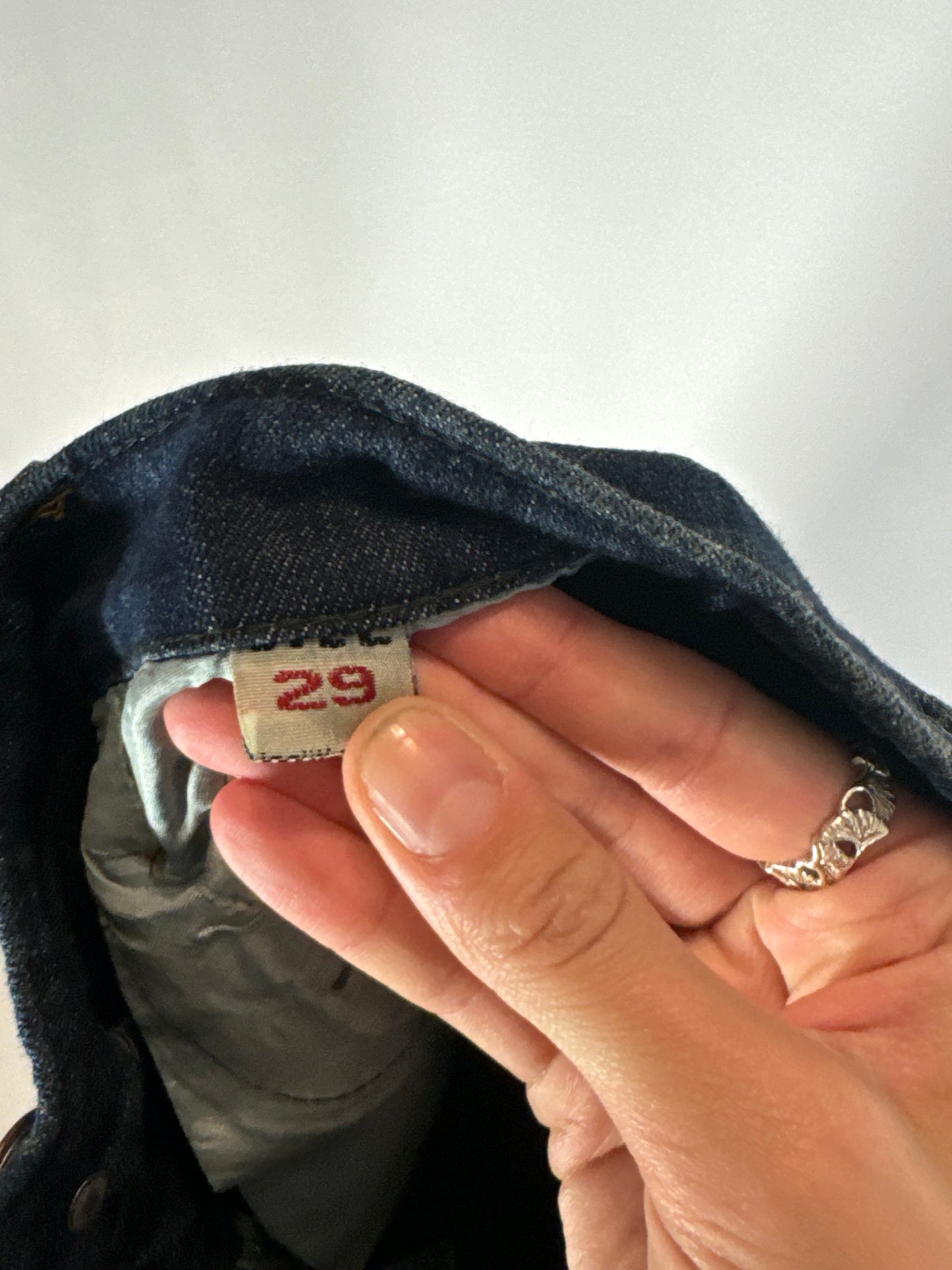 Lågmidjade jeans stl: XXS