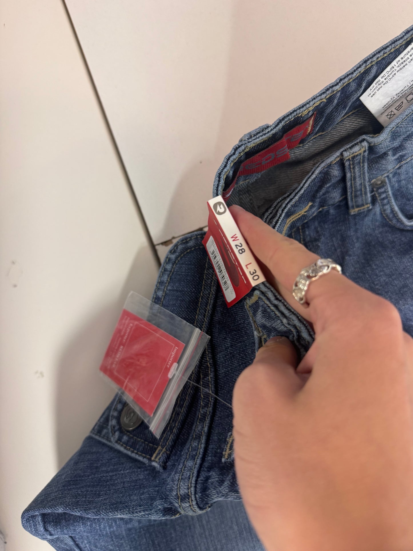 Lågmidjade jeans stl: