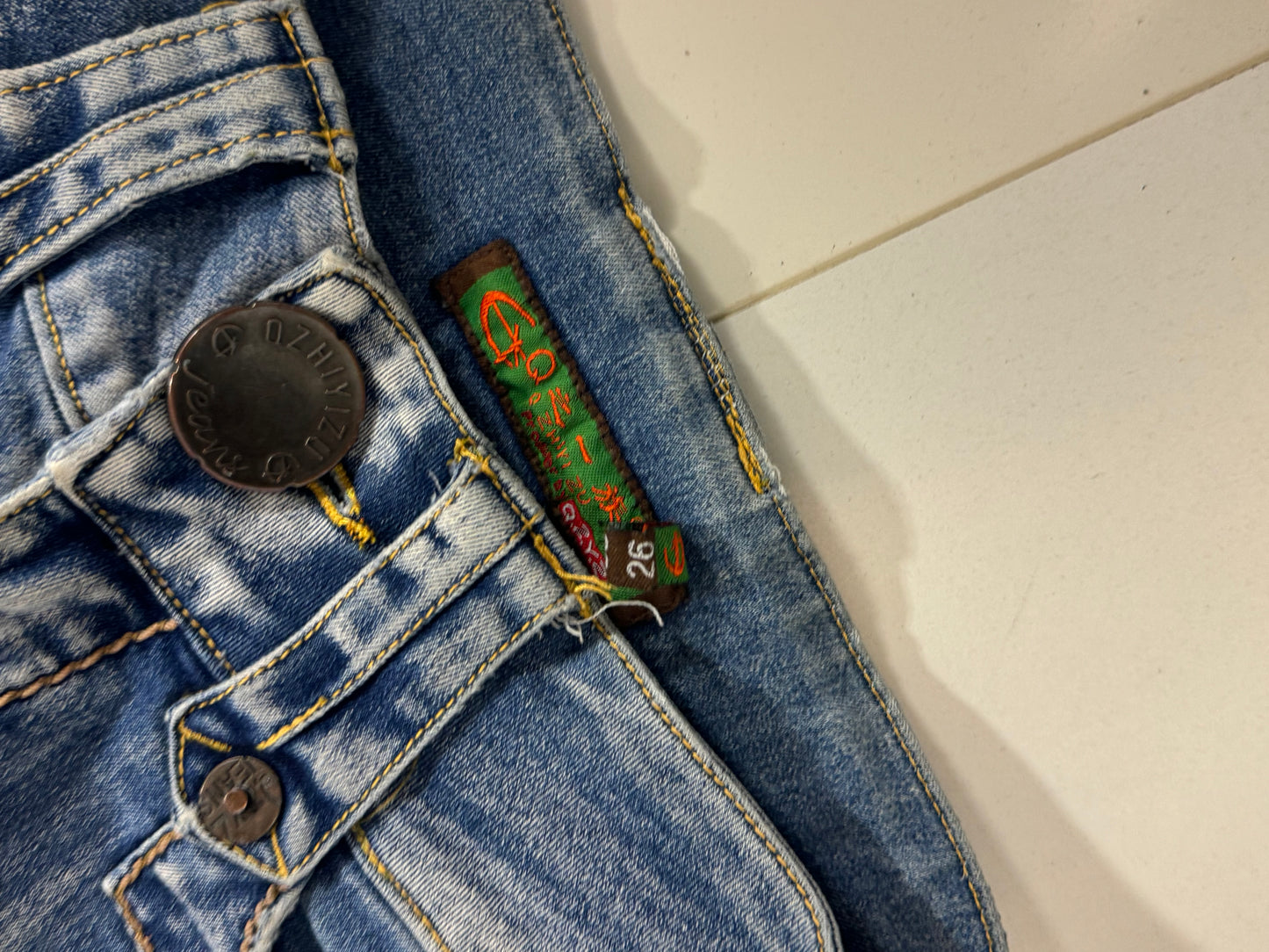 Lågmidjade jeans stl: XXS