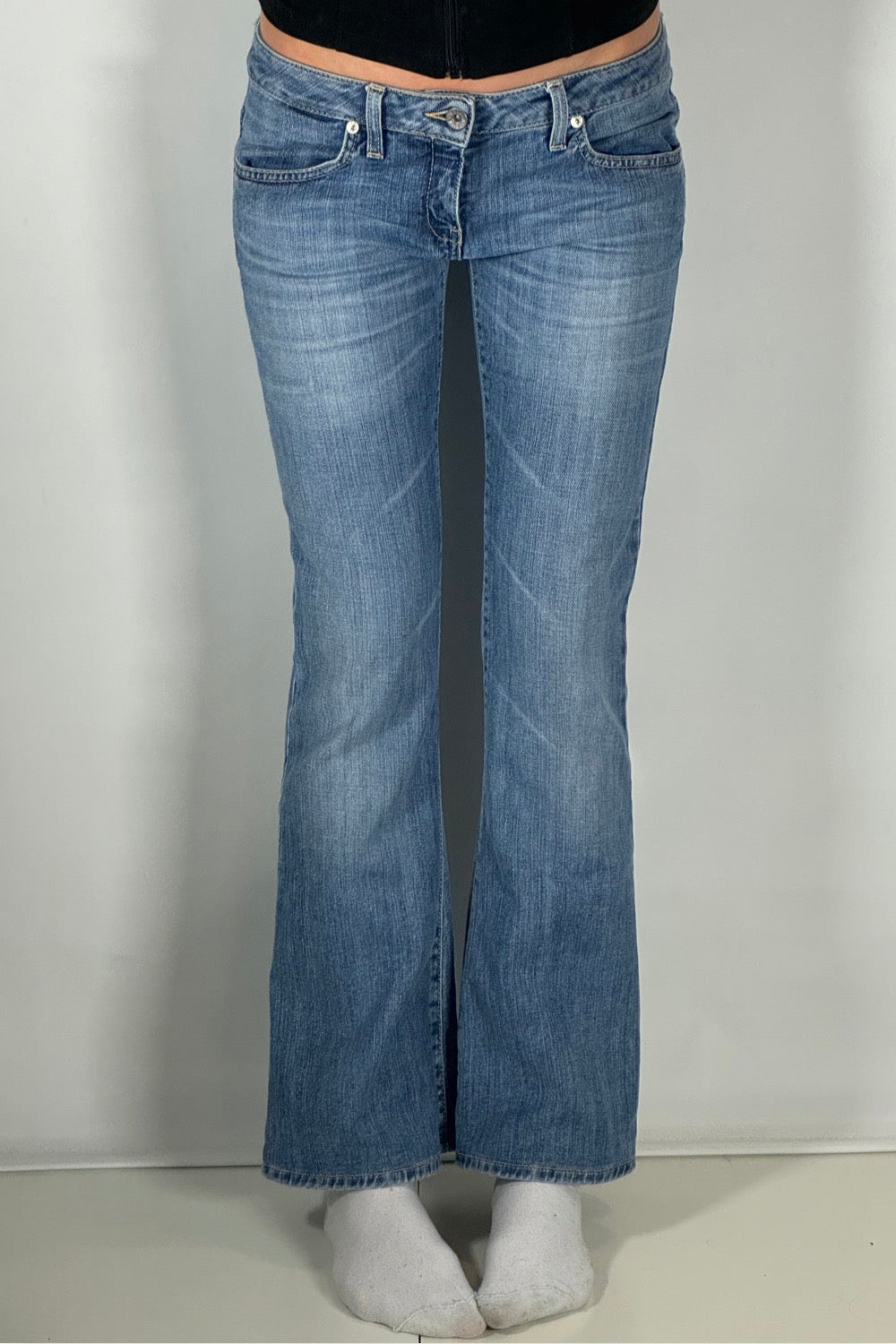 Lågmidjade jeans stl: S