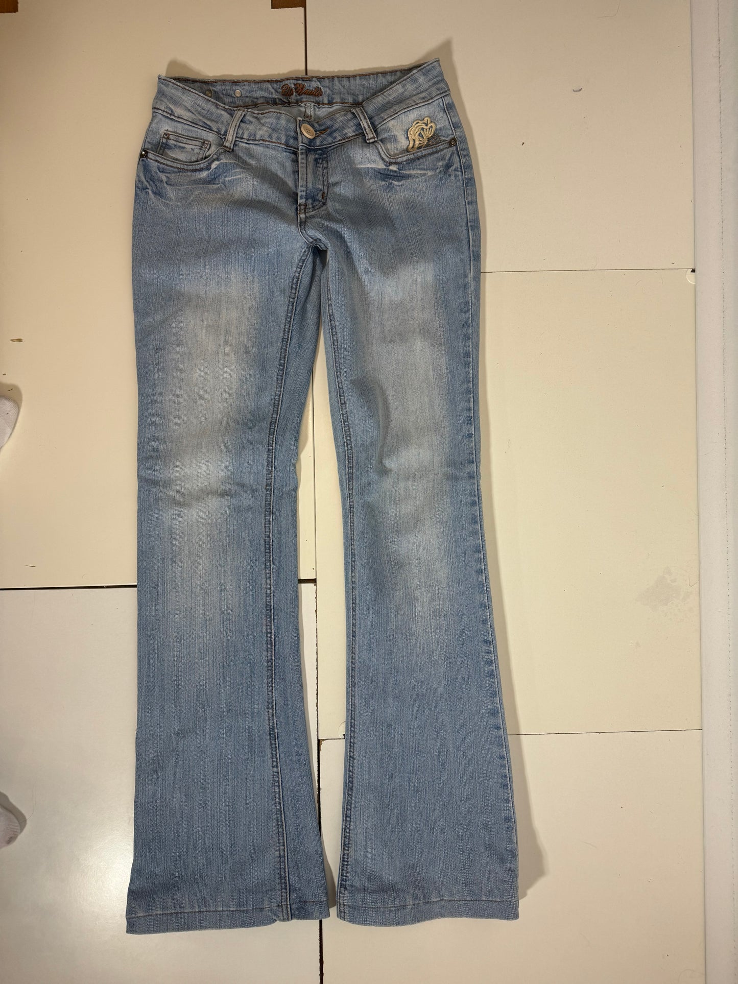 Lågmidjade jeans stl: S