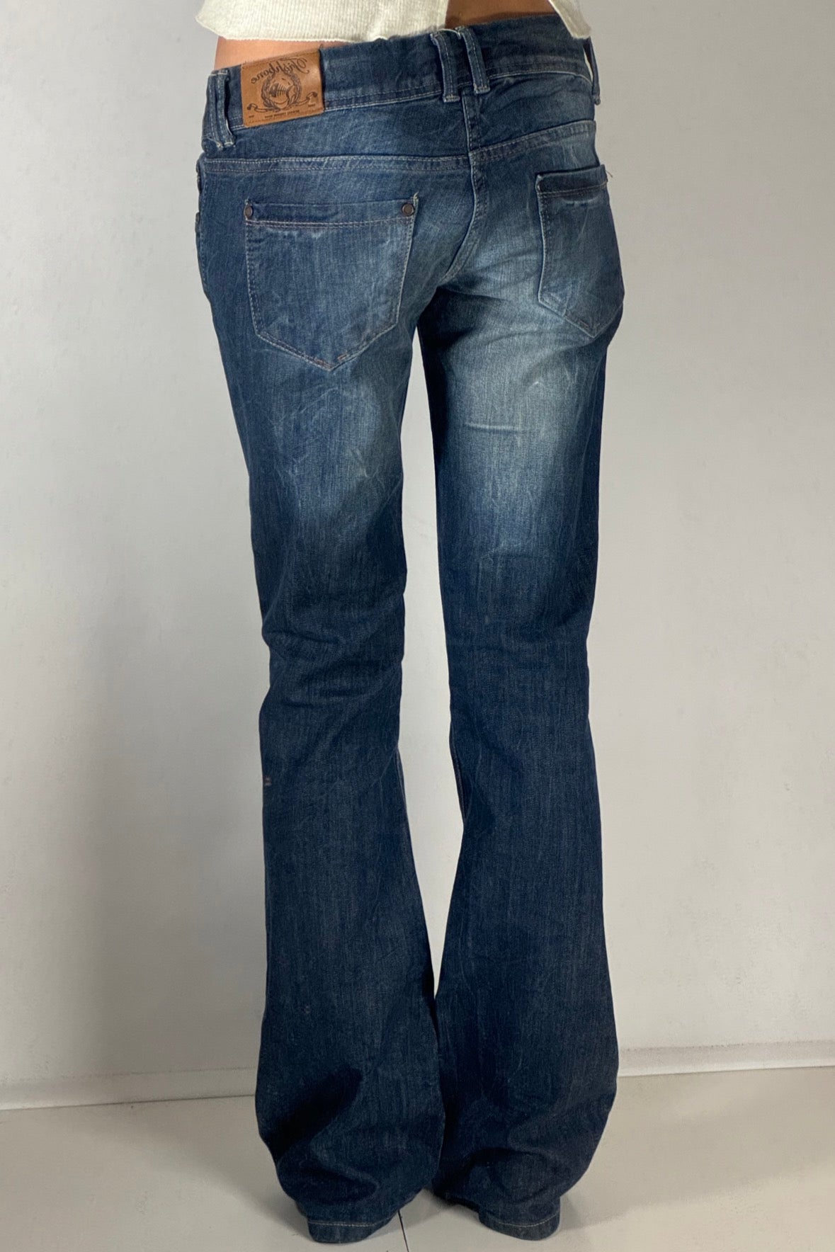 Lågmidjade jeans stl: S