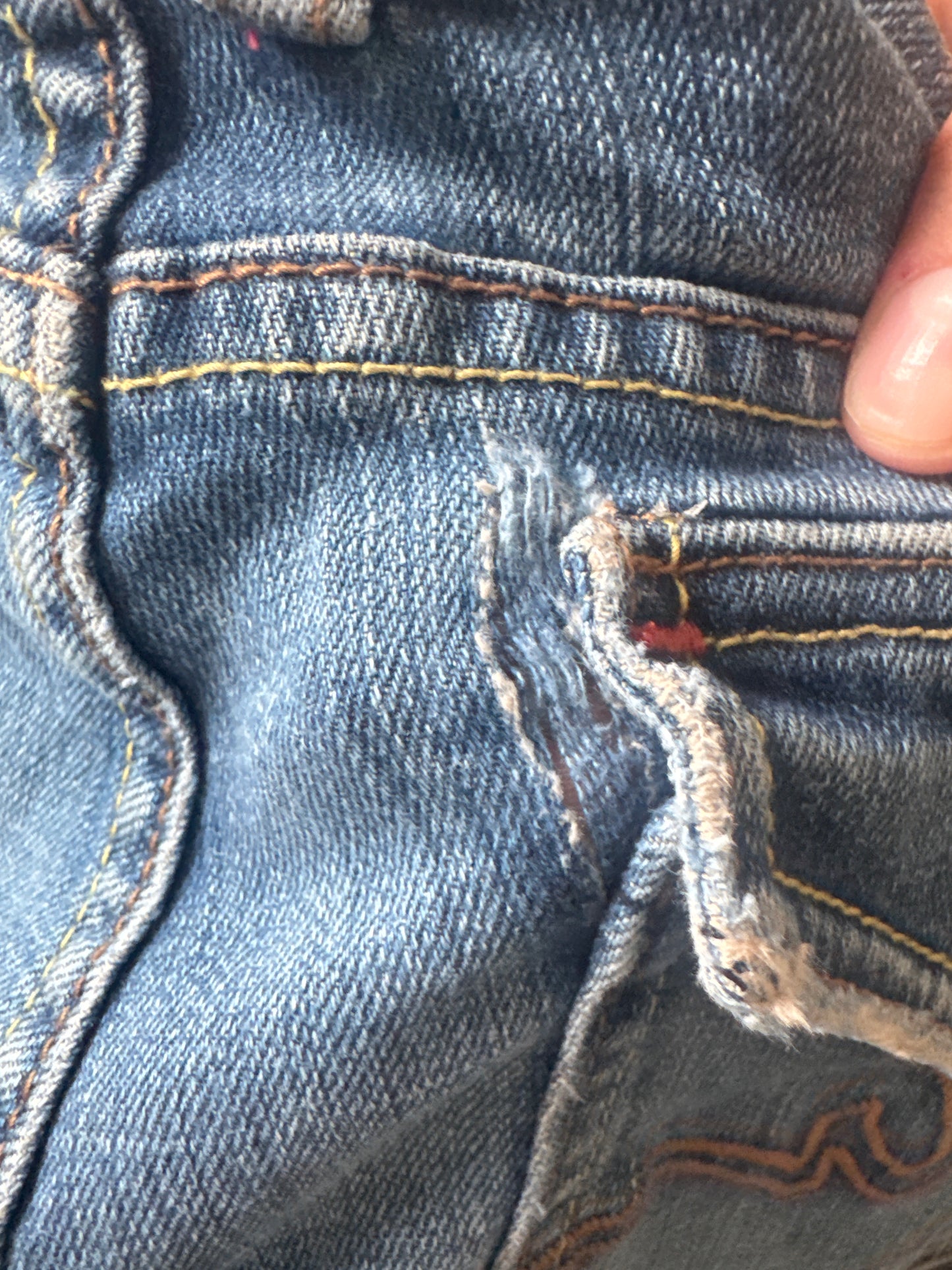 Lågmidjade jeans stl: XS/S