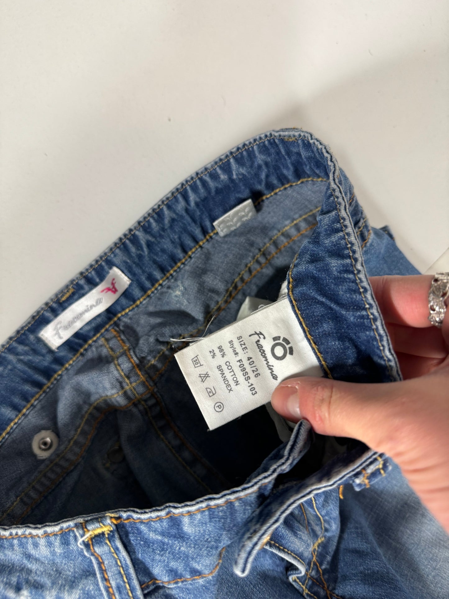Lågmidjade jeans stl: XS