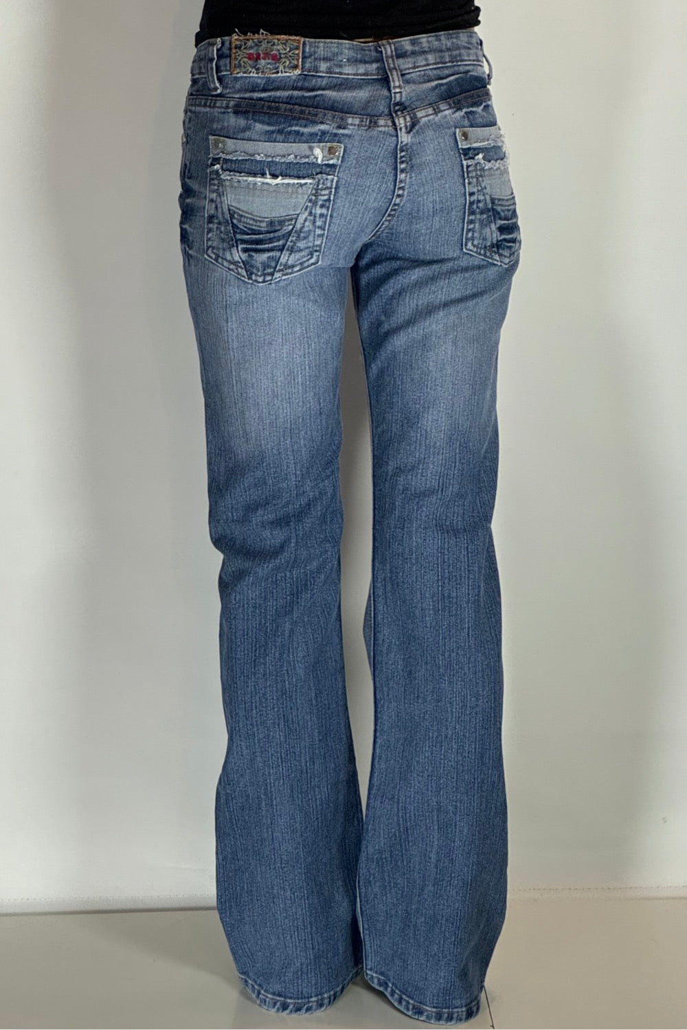 Lågmidjade jeans stl: S