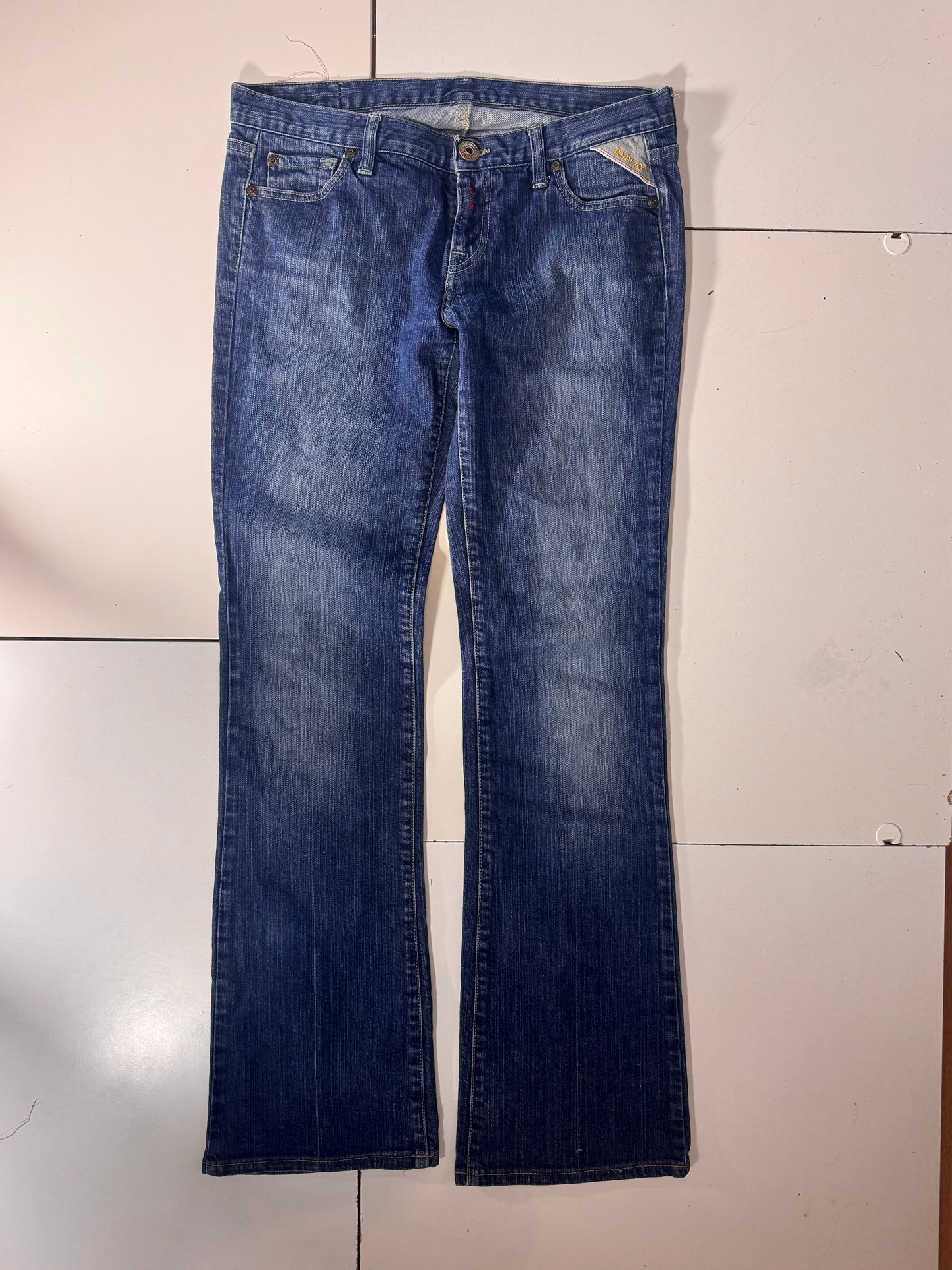 Lågmidjade jeans stl: S