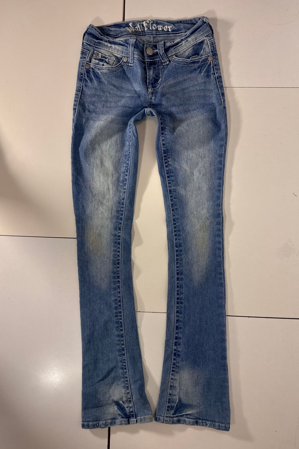 Lågmidjade jeans stl: