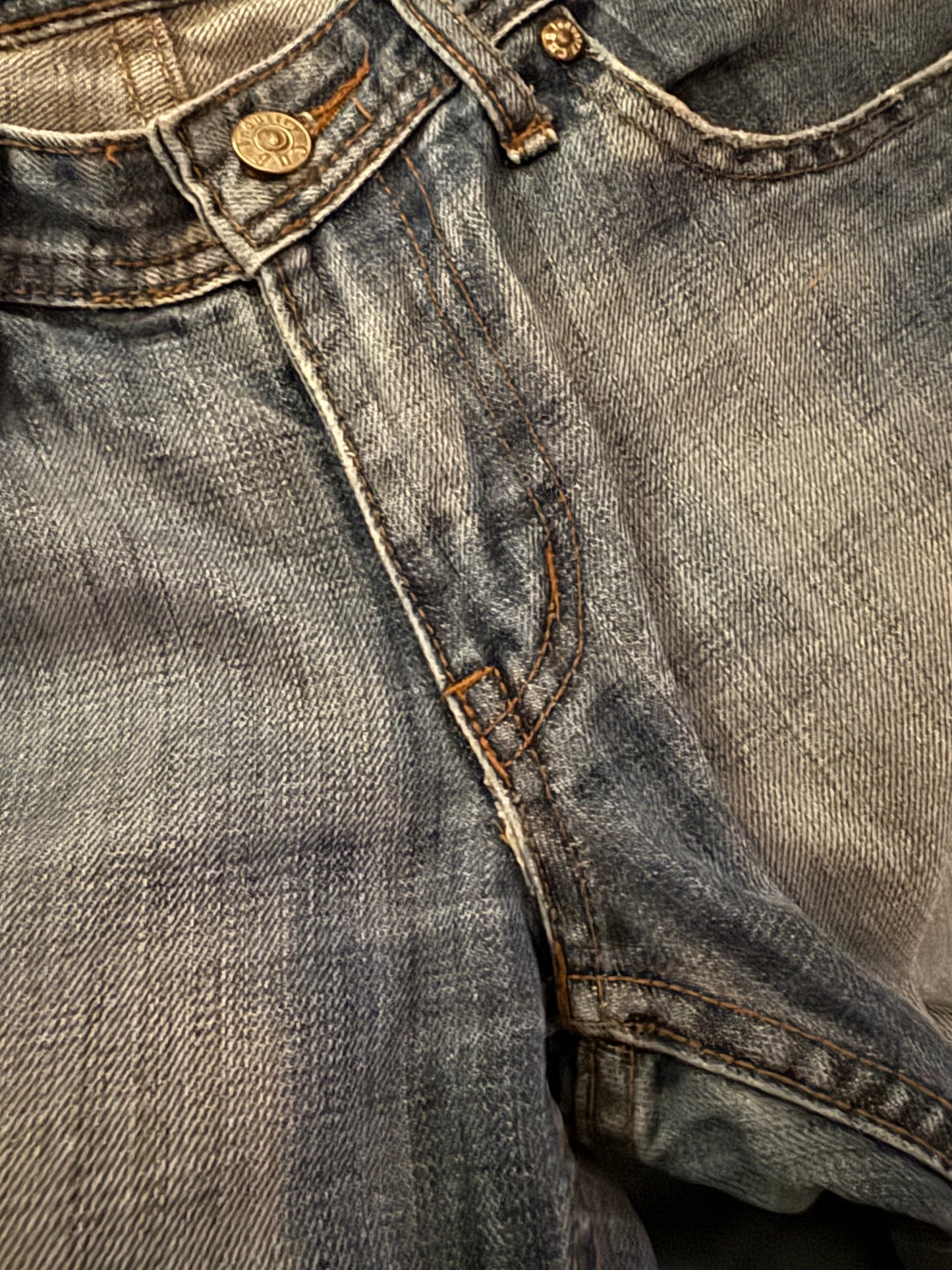 Lågmidjade jeans stl: S