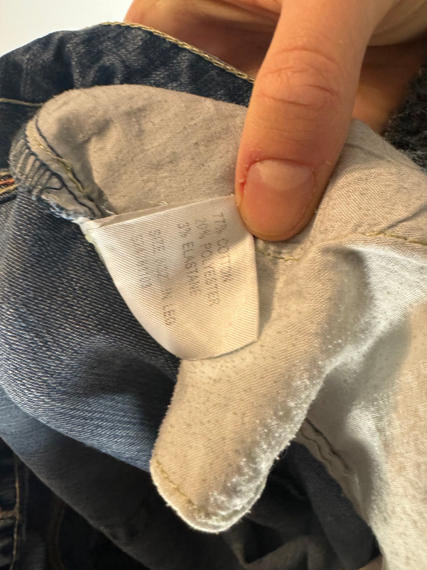 Lågmidjade jeans stl: S