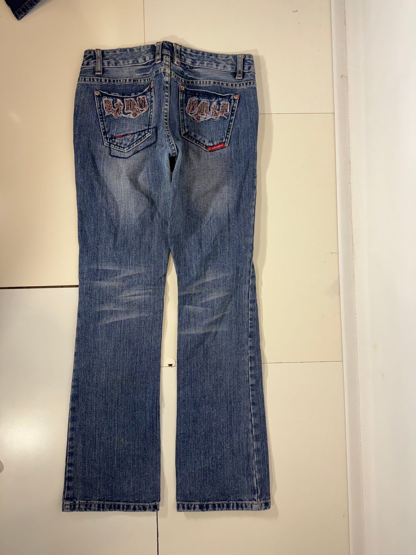 Lågmidjade jeans stl: S