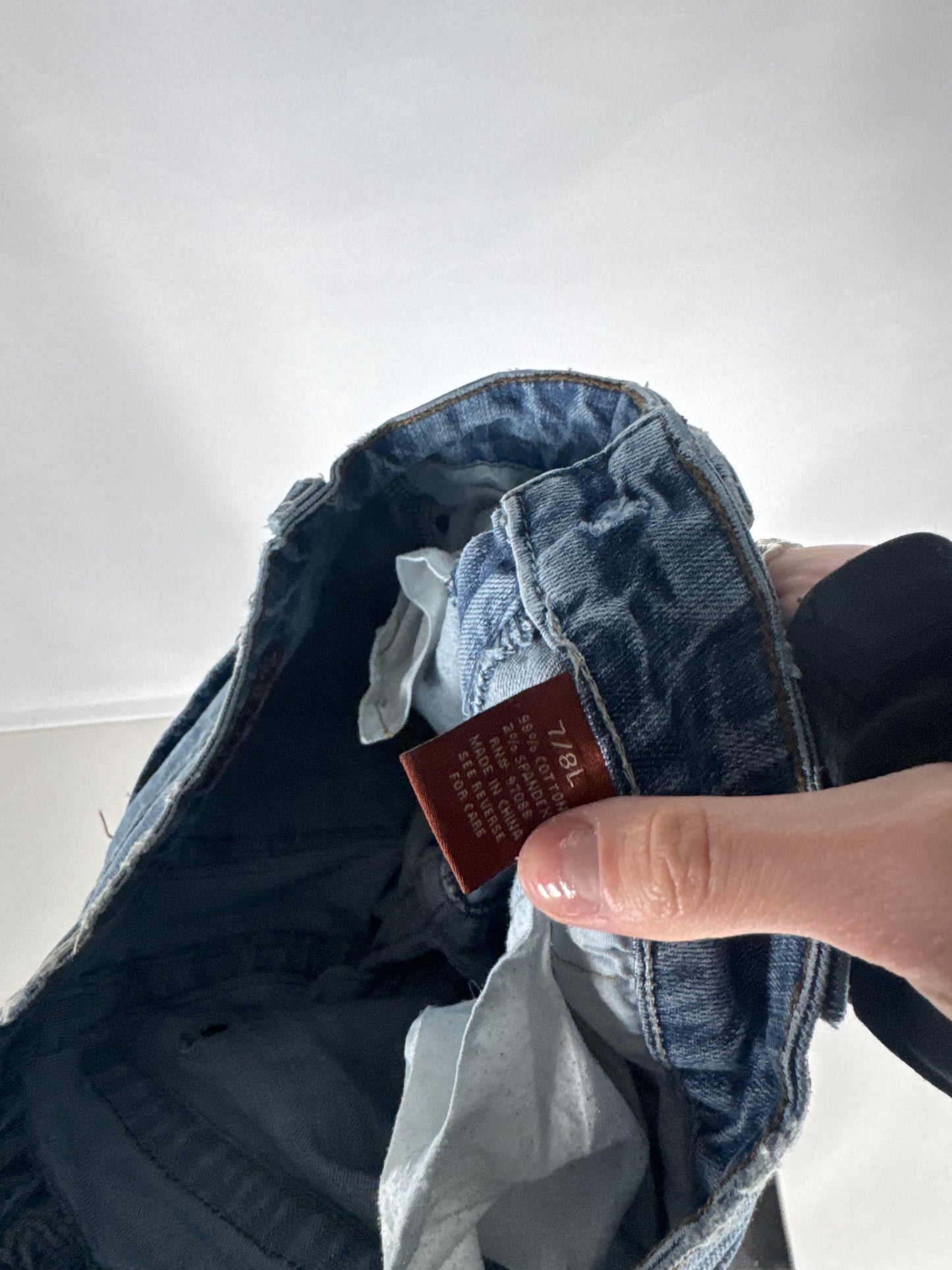 Lågmidjade jeans stl: S