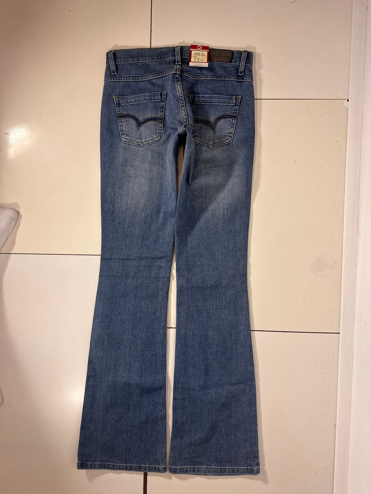 Lågmidjade jeans stl: XS
