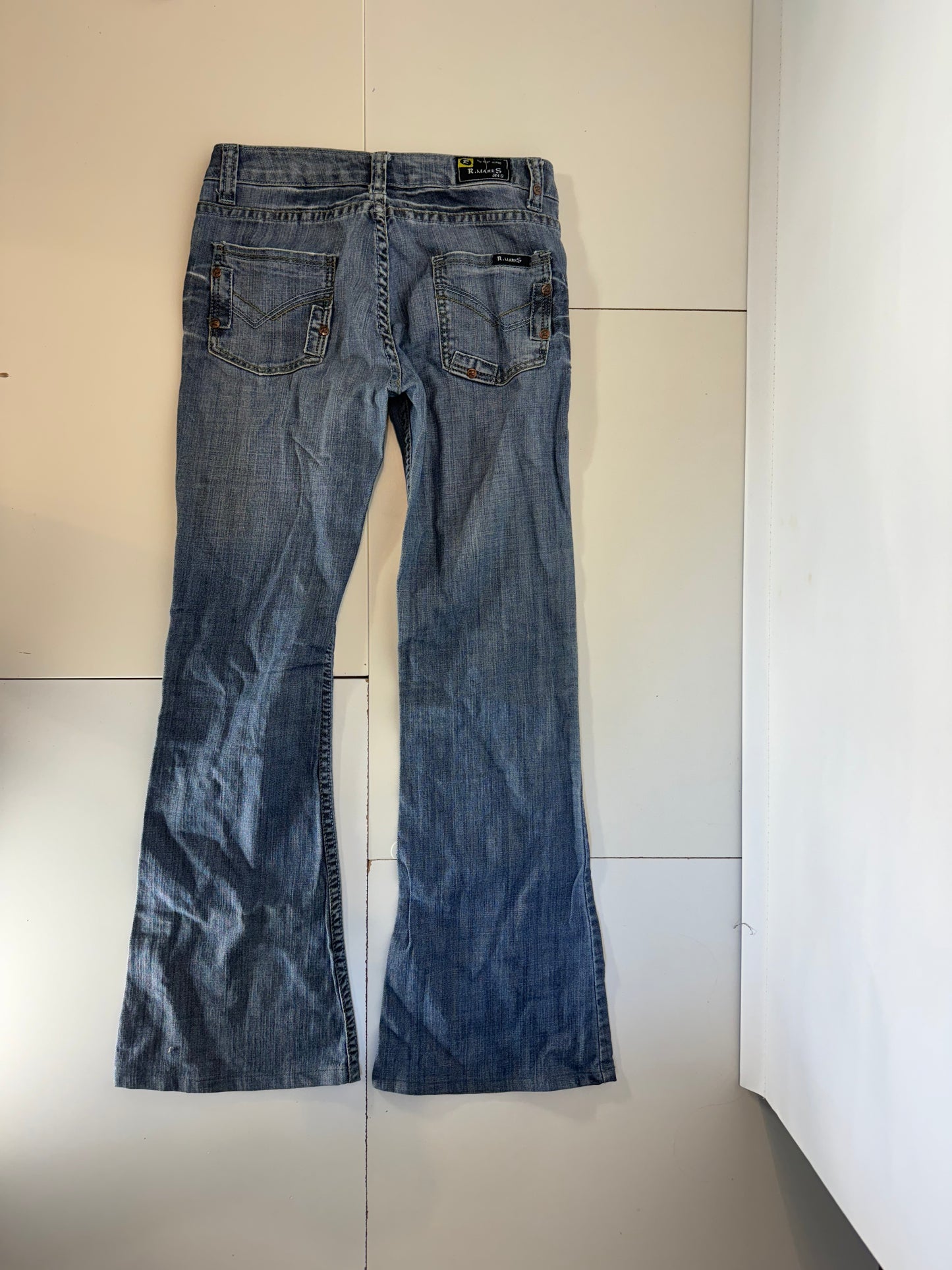 Lågmidjade jeans–stl: XS