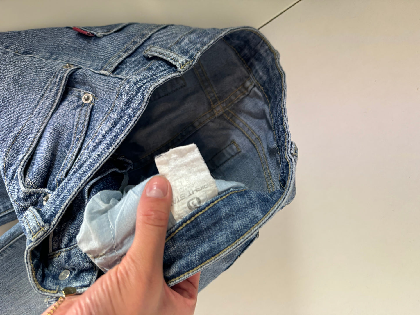 Lågmidjade jeans stl: XS