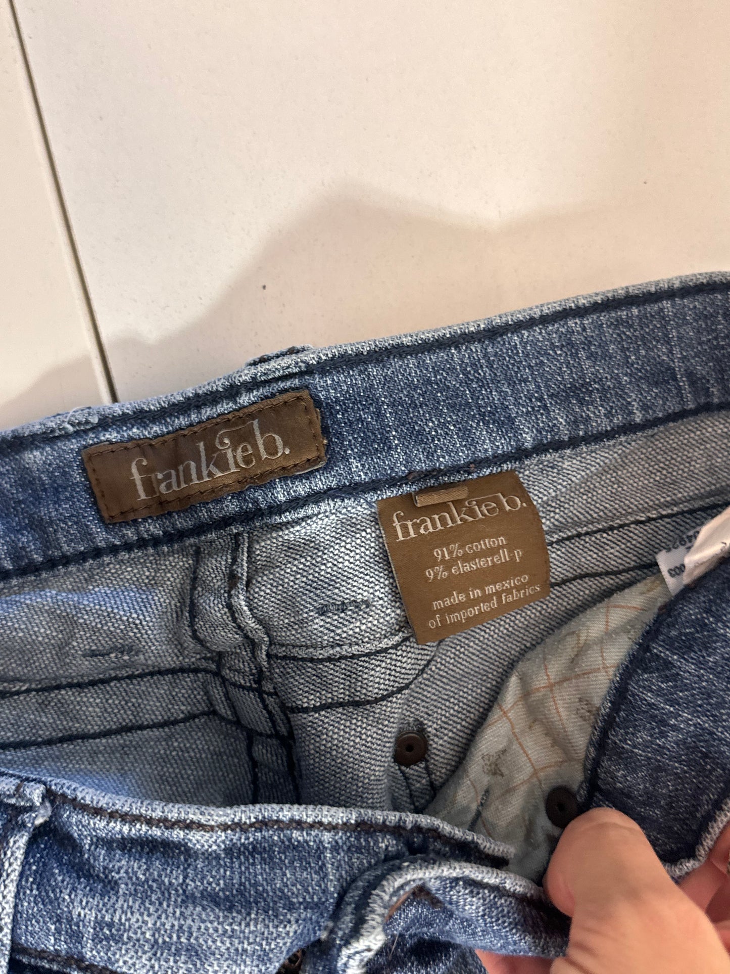 Lågmidjade jeans stl: S