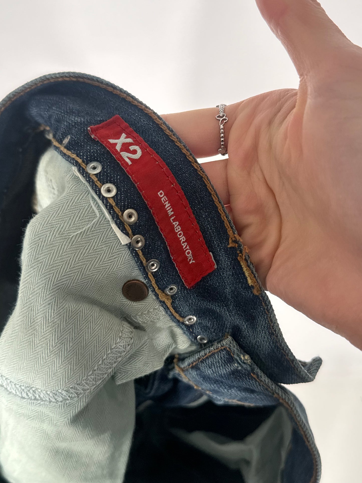 Lågmidjade jeans stl: S/M