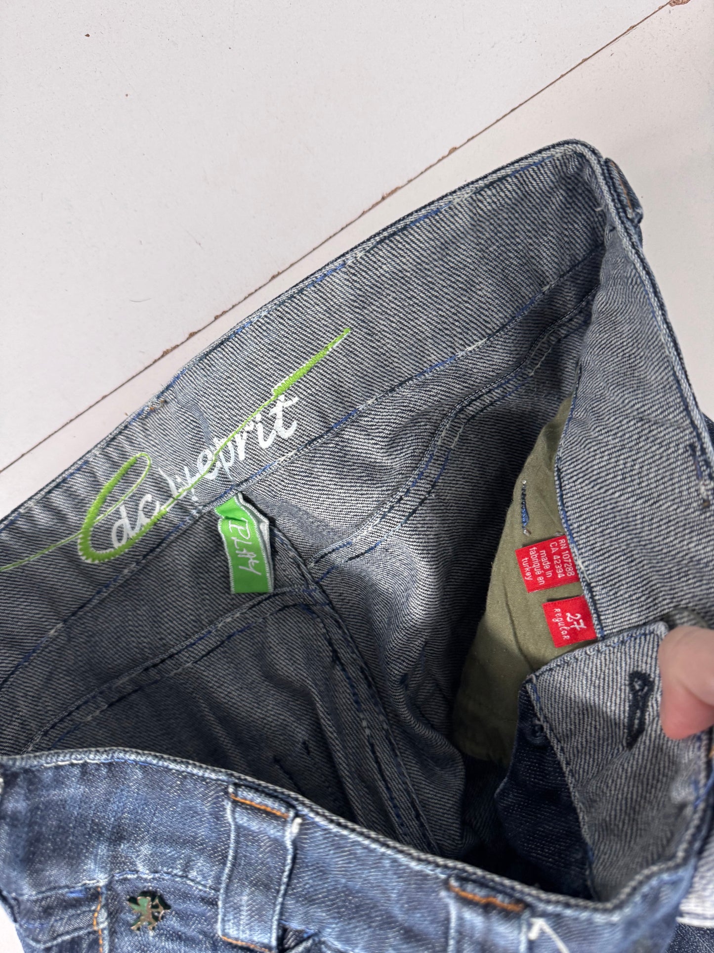 Lavtaljede jeans str: