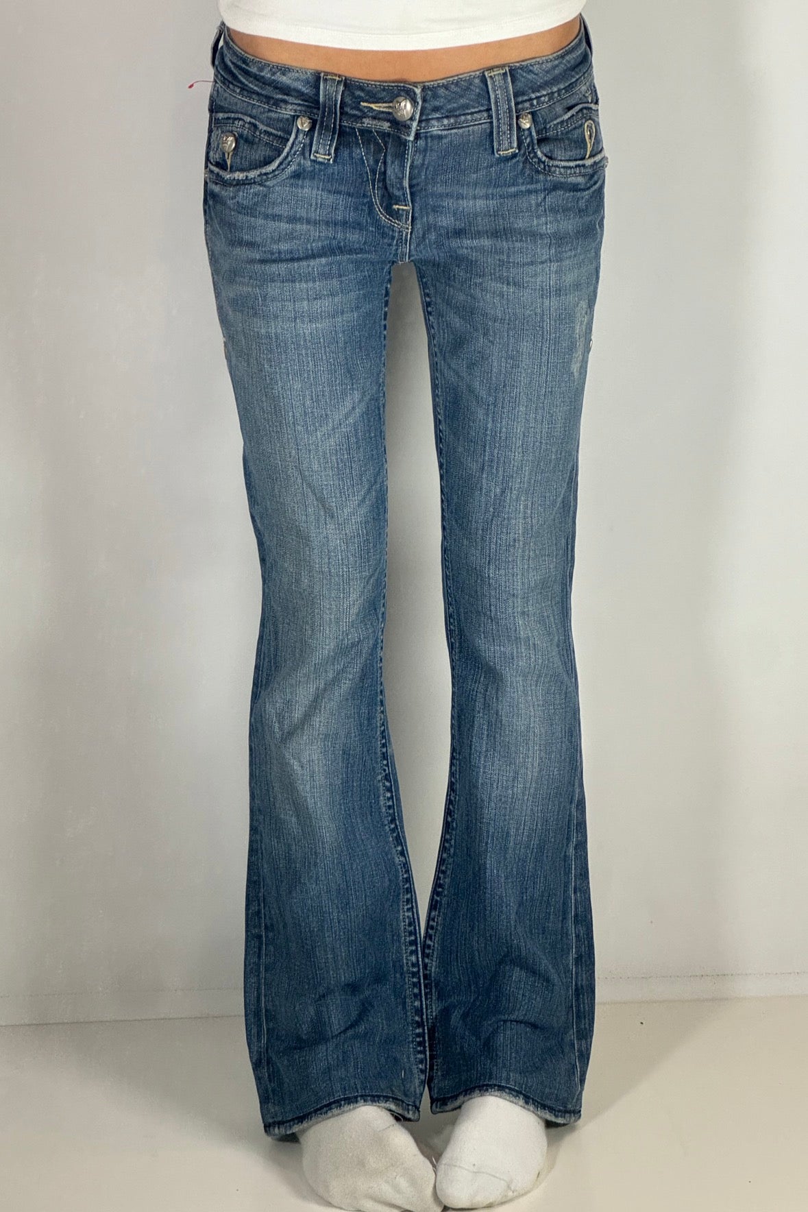 Lågmidjade jeans stl: XS/S