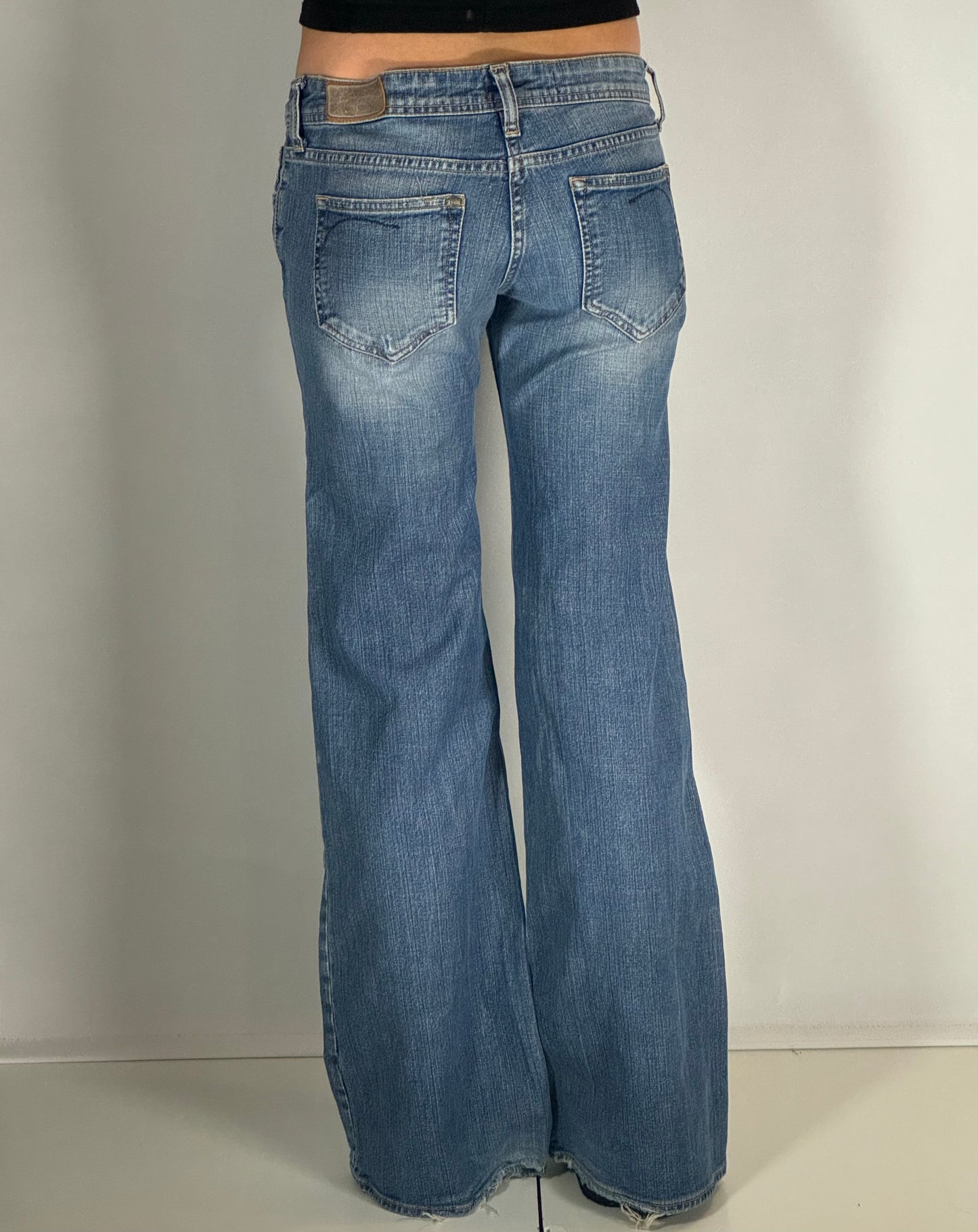 Lågmidjade jeans stl: S