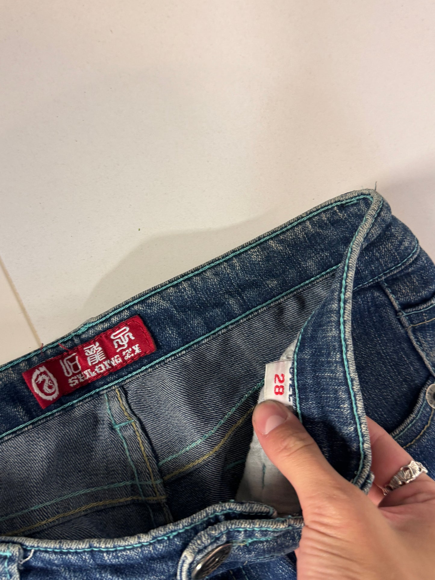 Lågmidjade jeans stl: XS