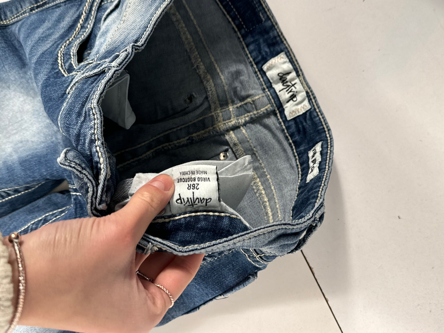 Lavtaljede jeans str: XS/S