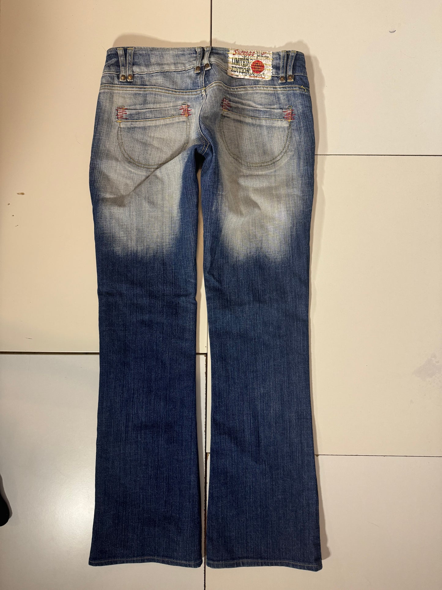 Lågmidjade jeans stl: S